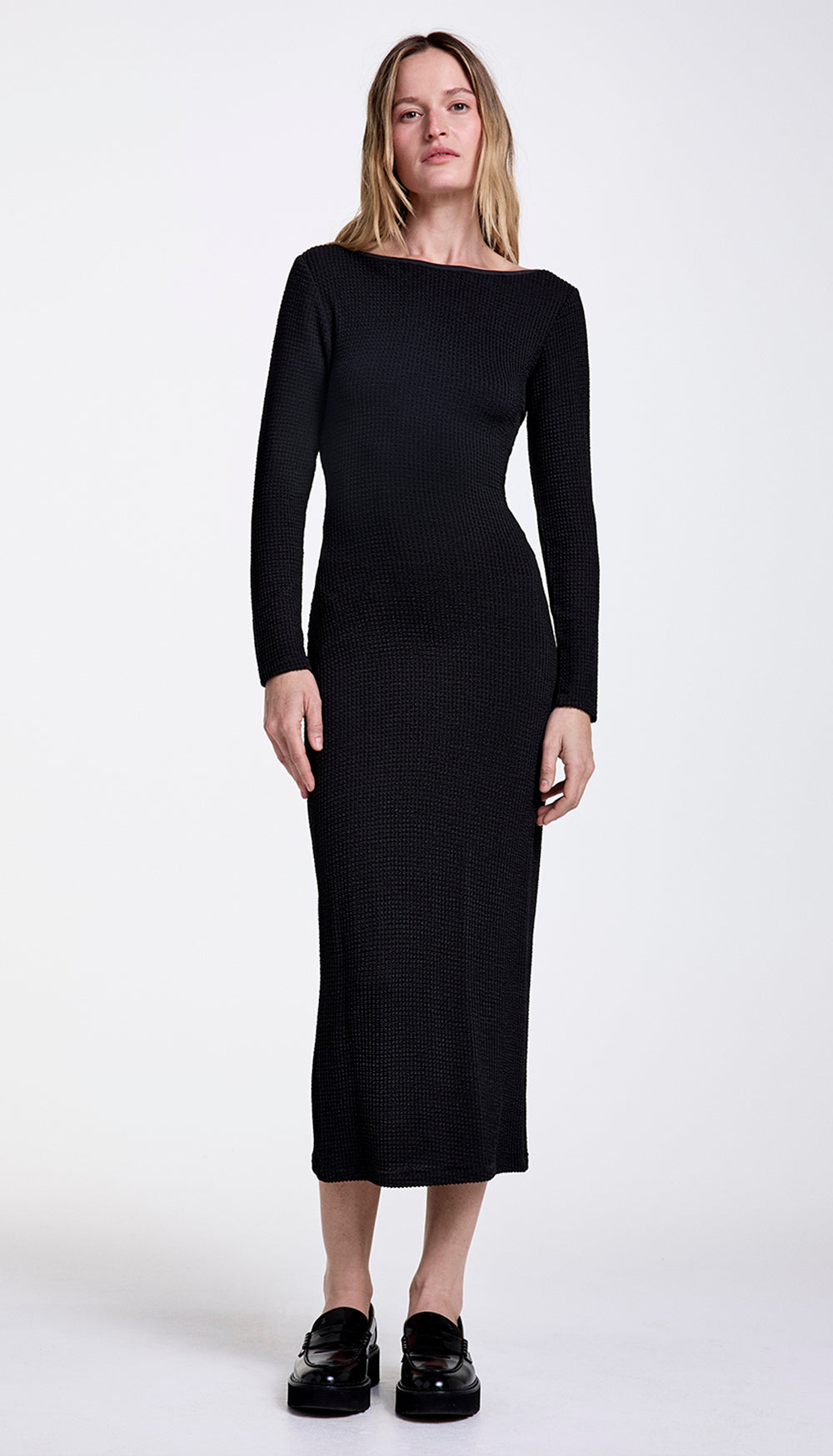 Reversible Cut Out Midi Dress