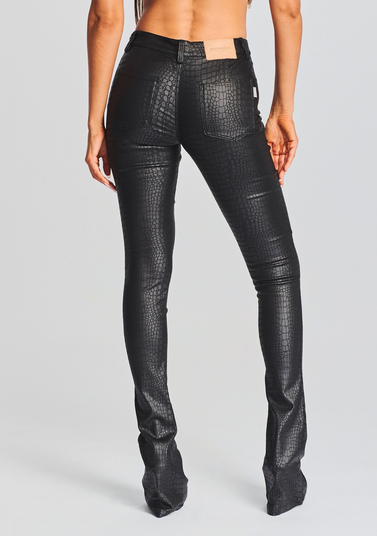Danica Coated Denim Pant
