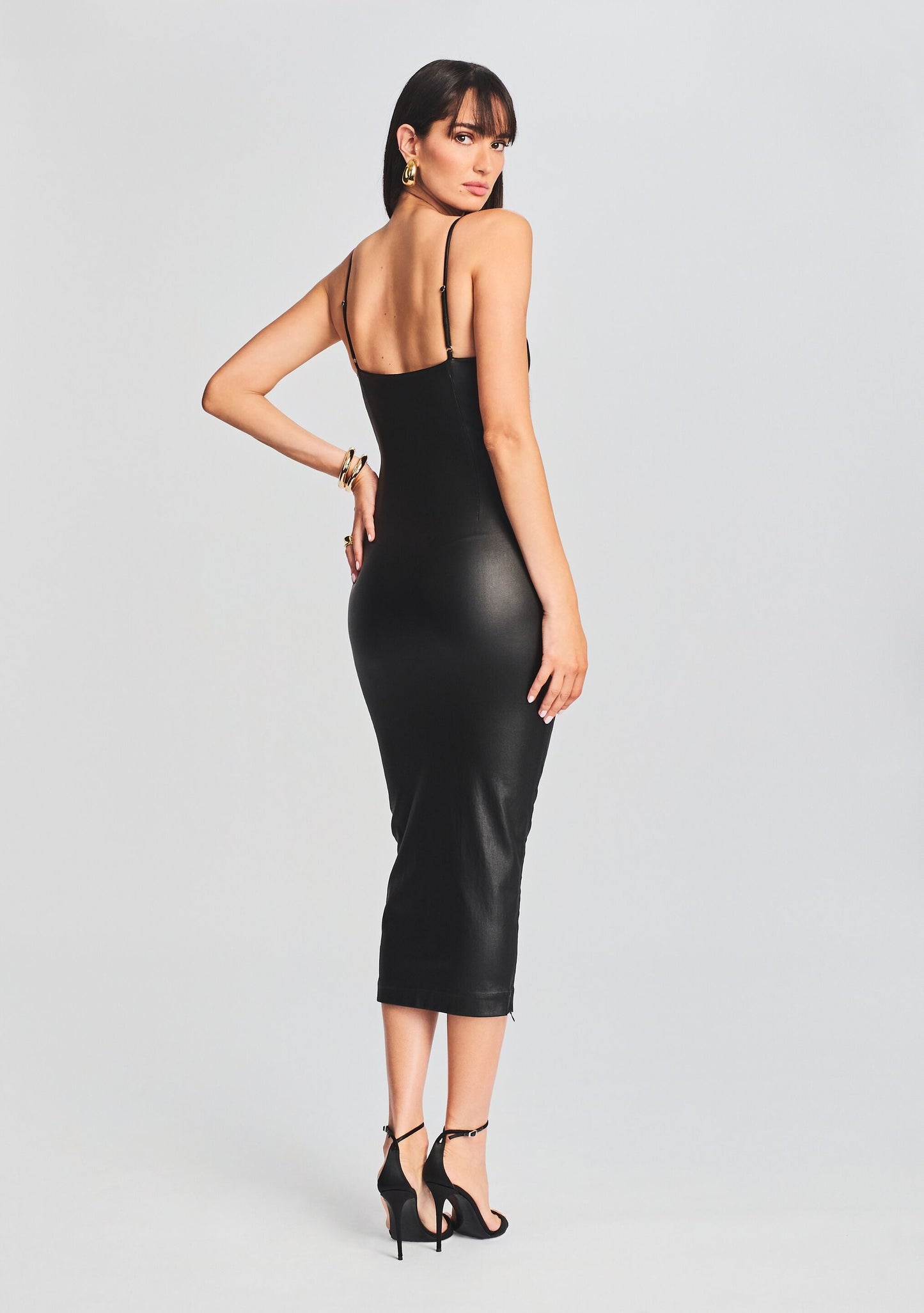 Norrie Coated Denim Dress