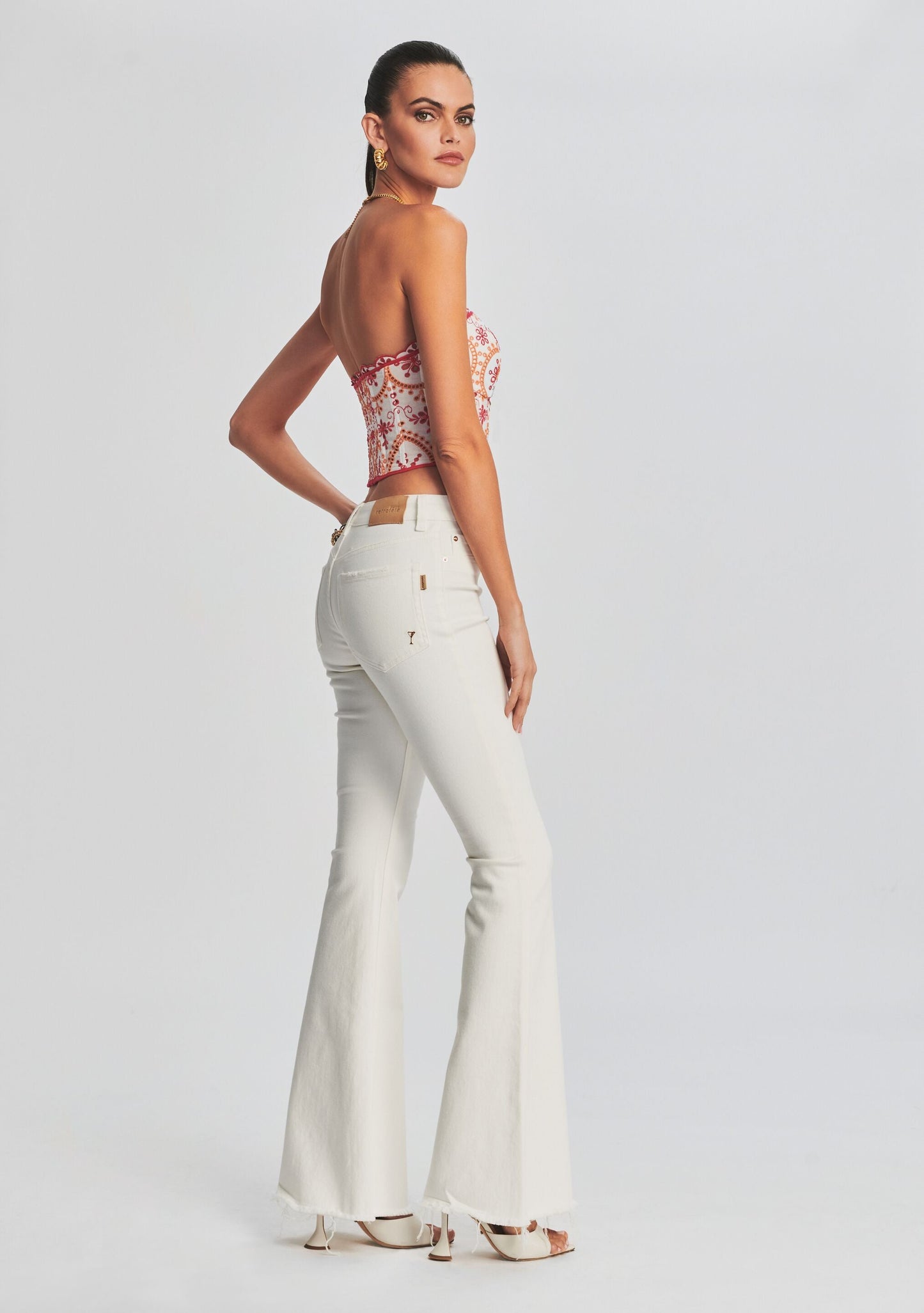 Moore Mid Rise Flare Jean