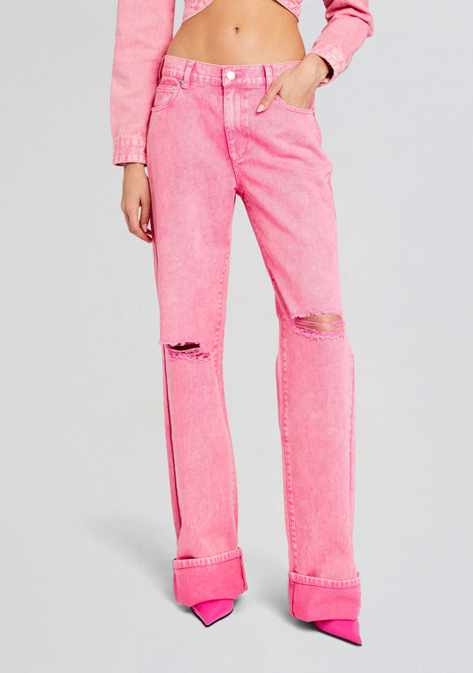 Margot Cuffed Boyfriend Jean