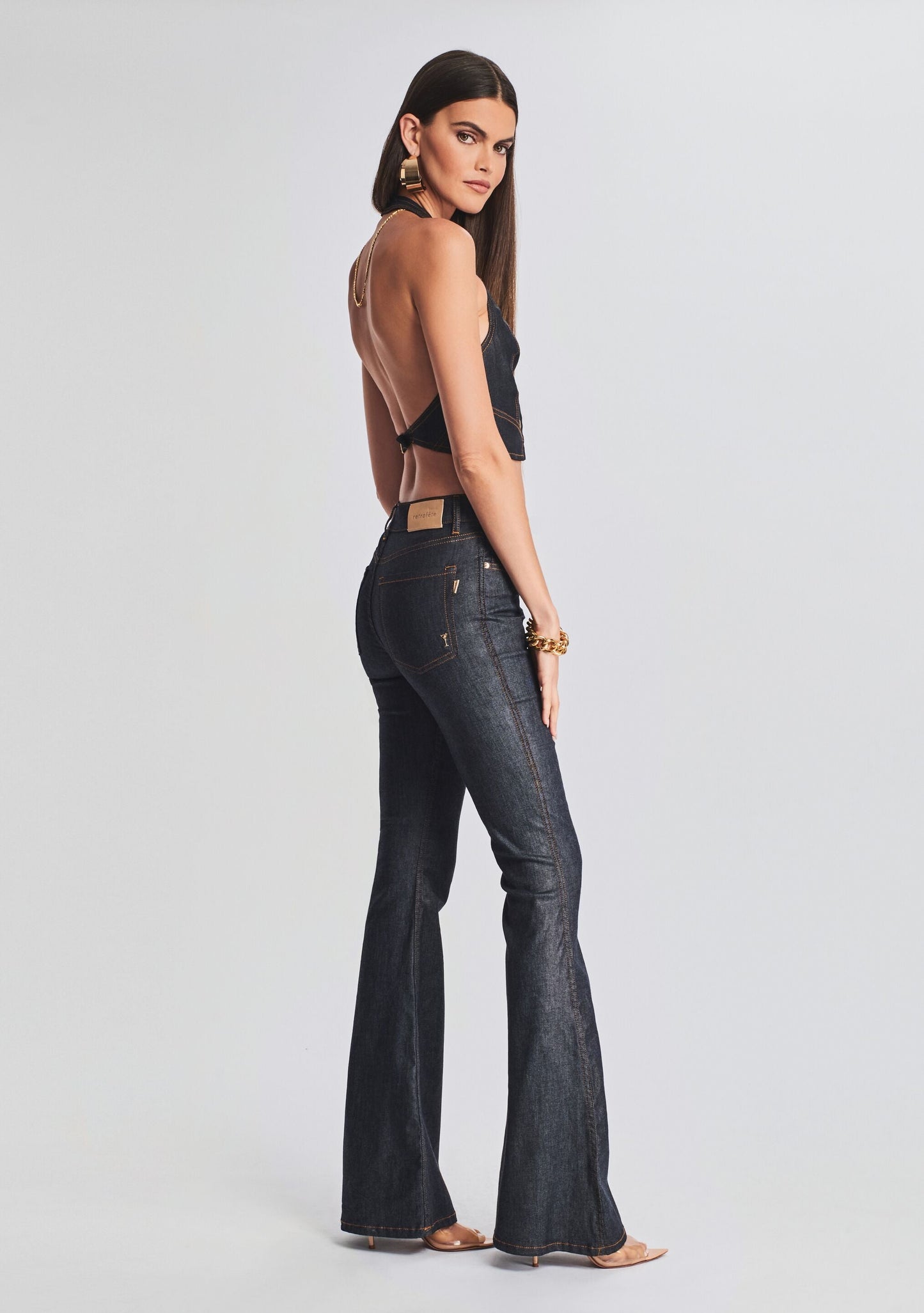 Moore Mid Rise Flare Jean