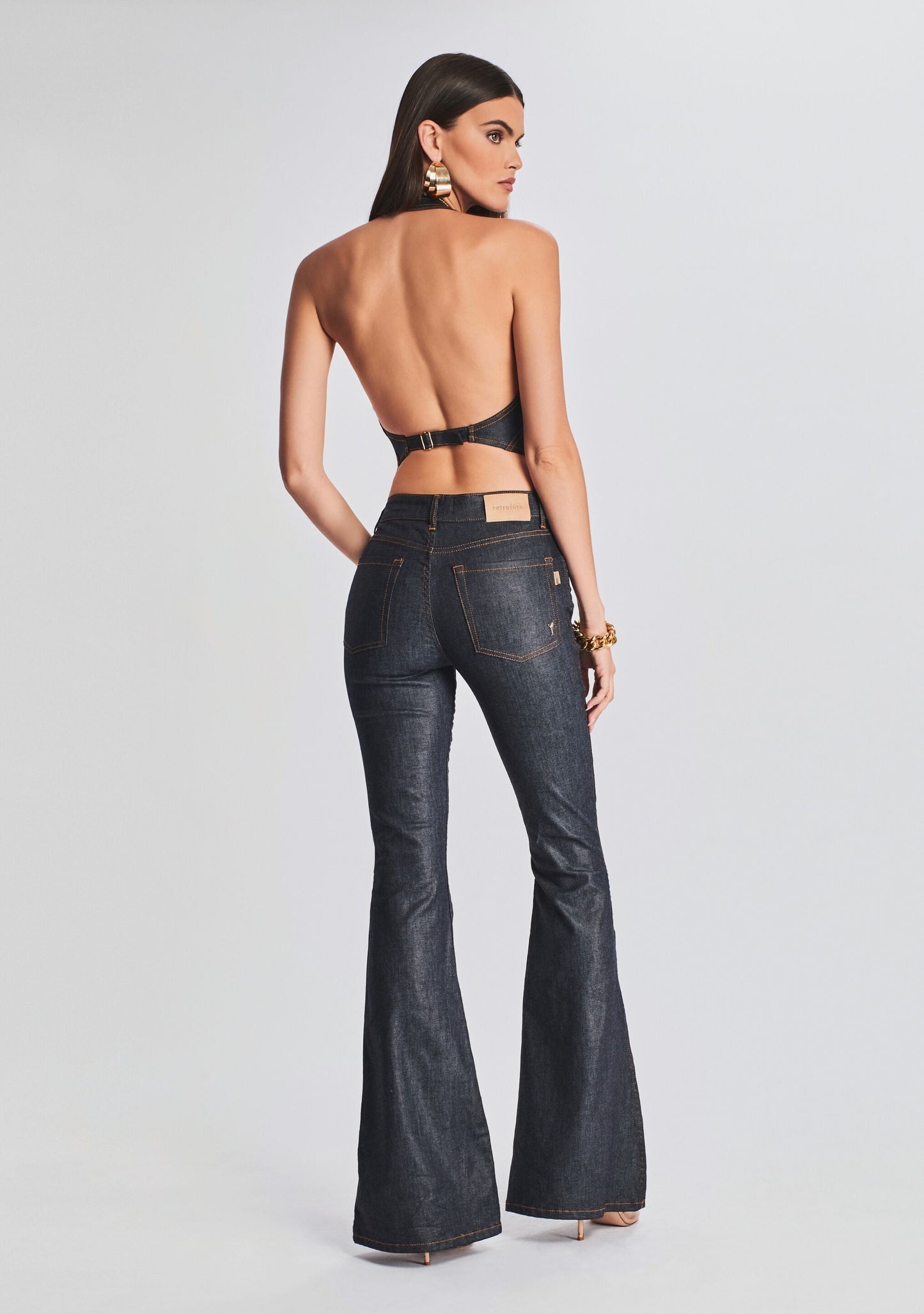 Moore Mid Rise Flare Jean