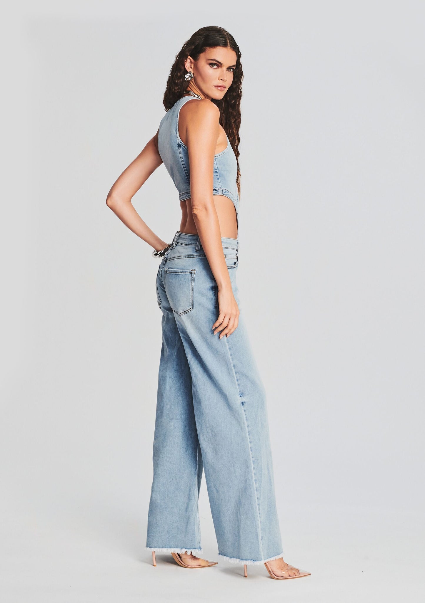 Dallas Denim Jumpsuit