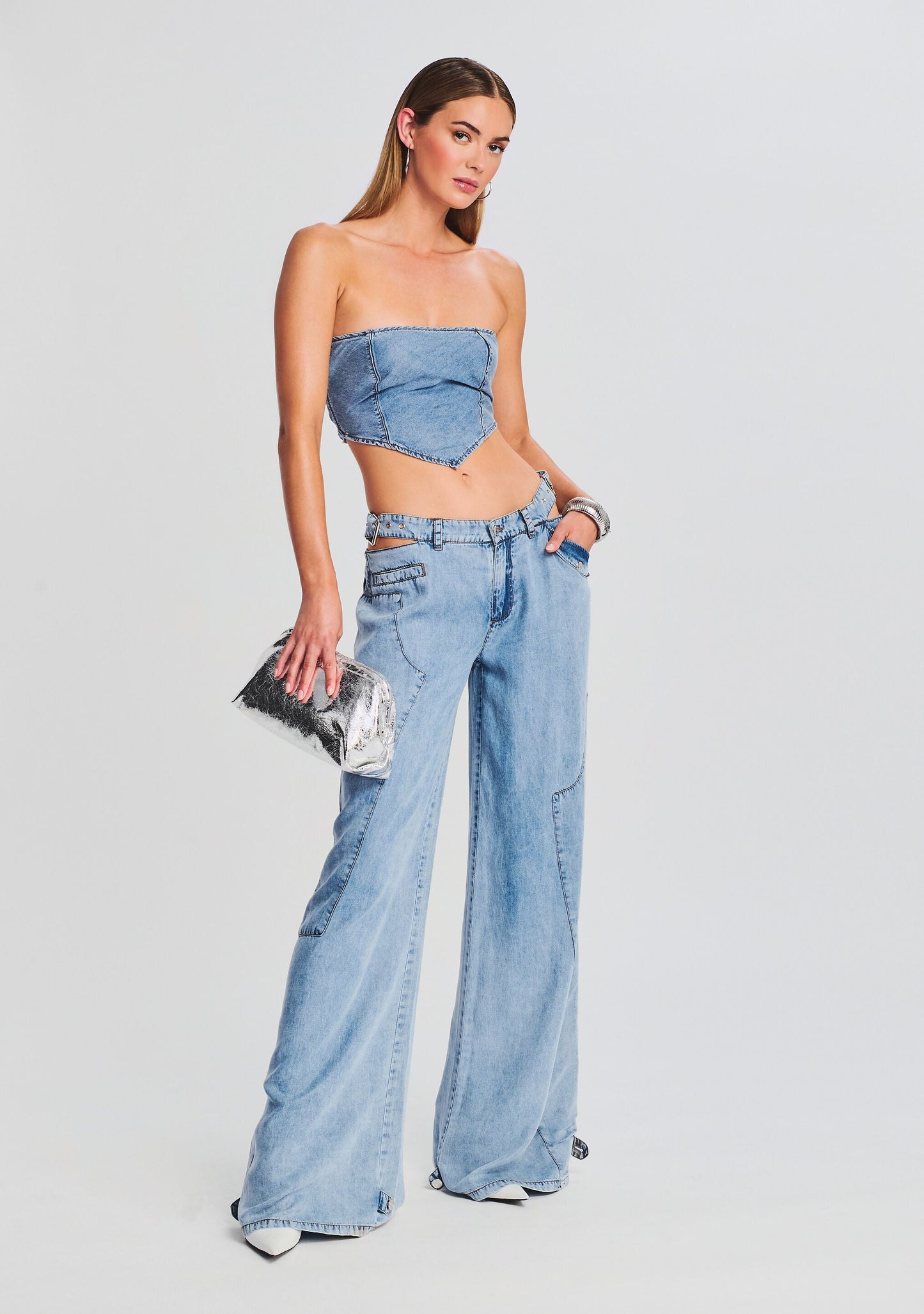 Tate Denim Top
