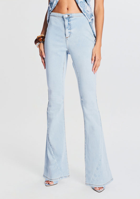 Nora Mid Rise Flare Jean
