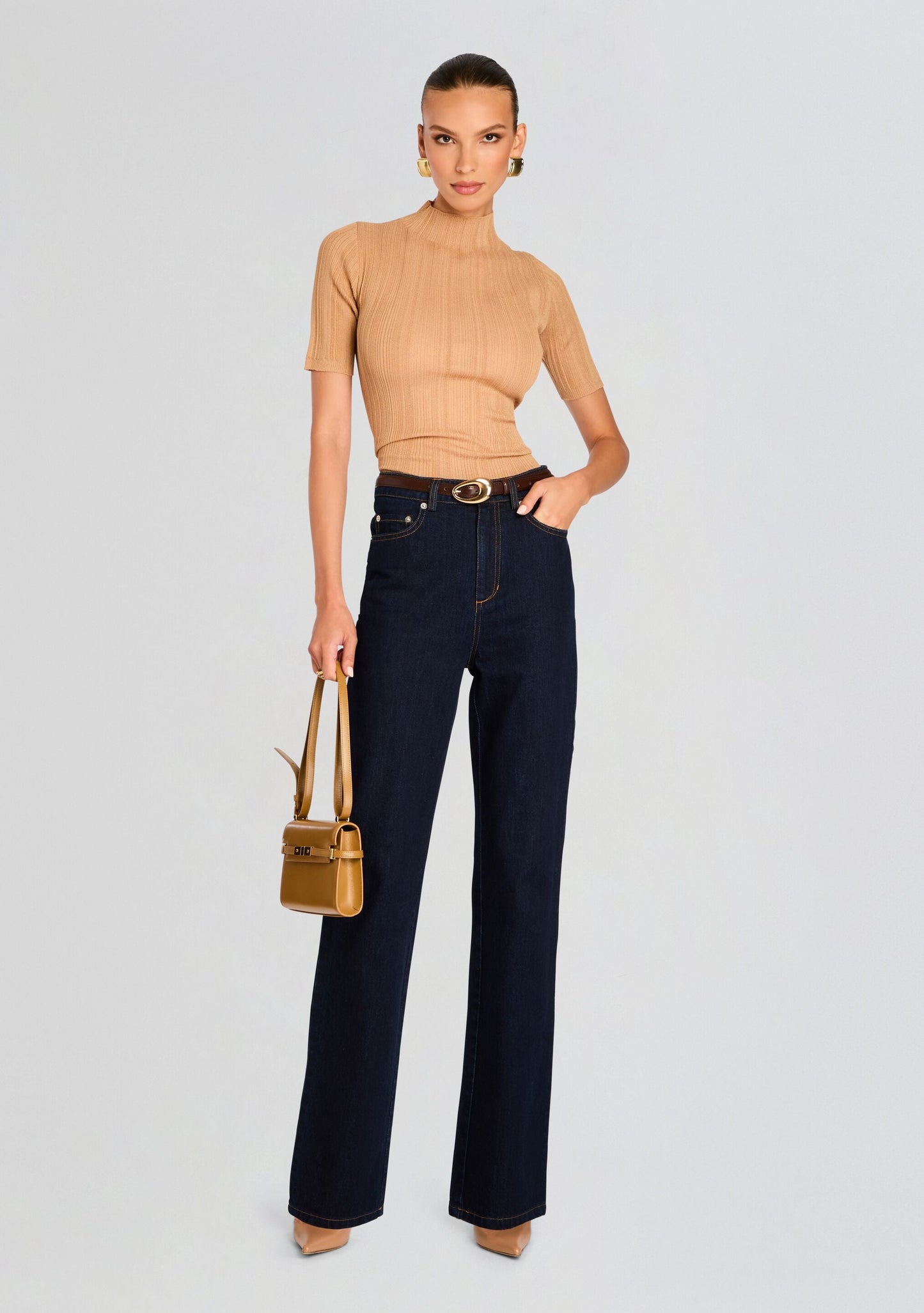 Brooklyn High Rise Straight Jean