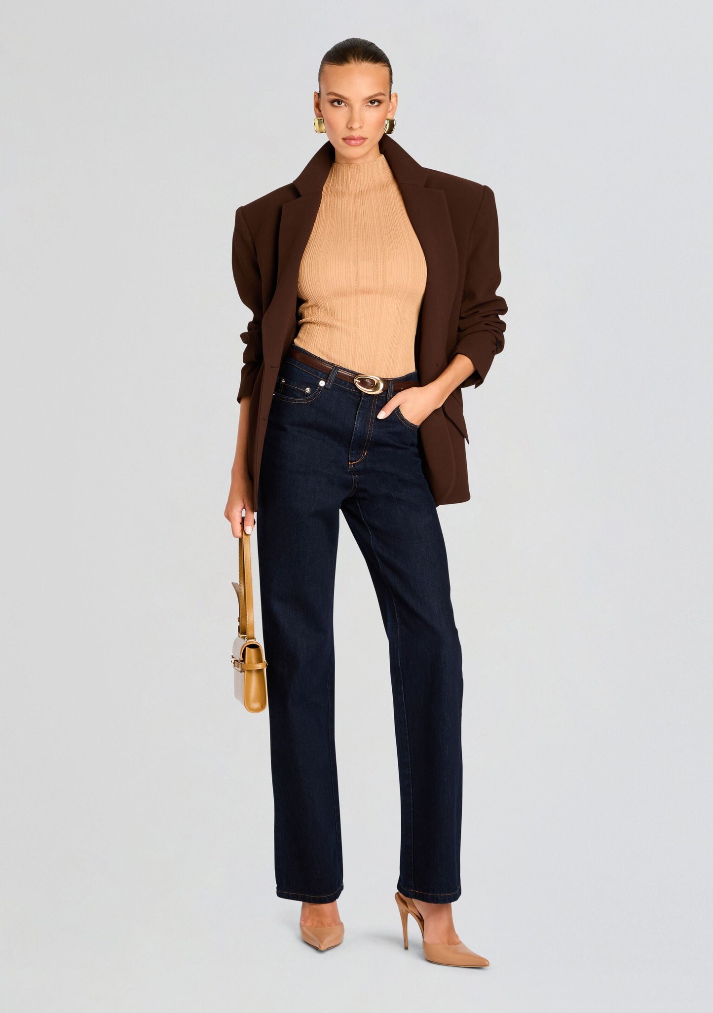 Brooklyn High Rise Straight Jean