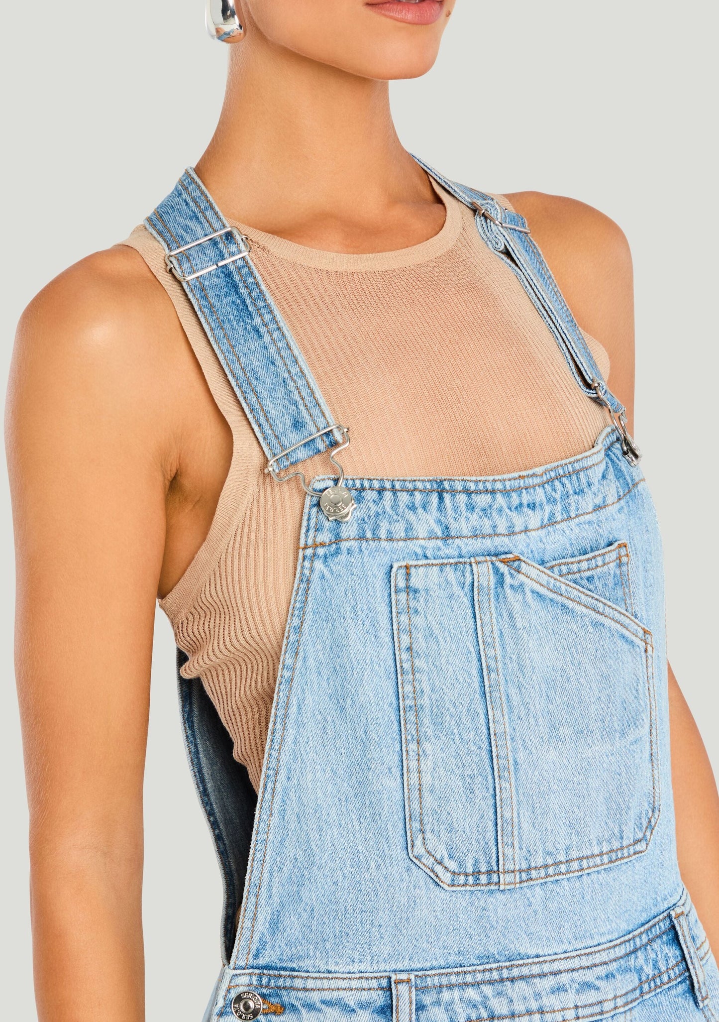 Jesamine Barrel Carpenter Overalls