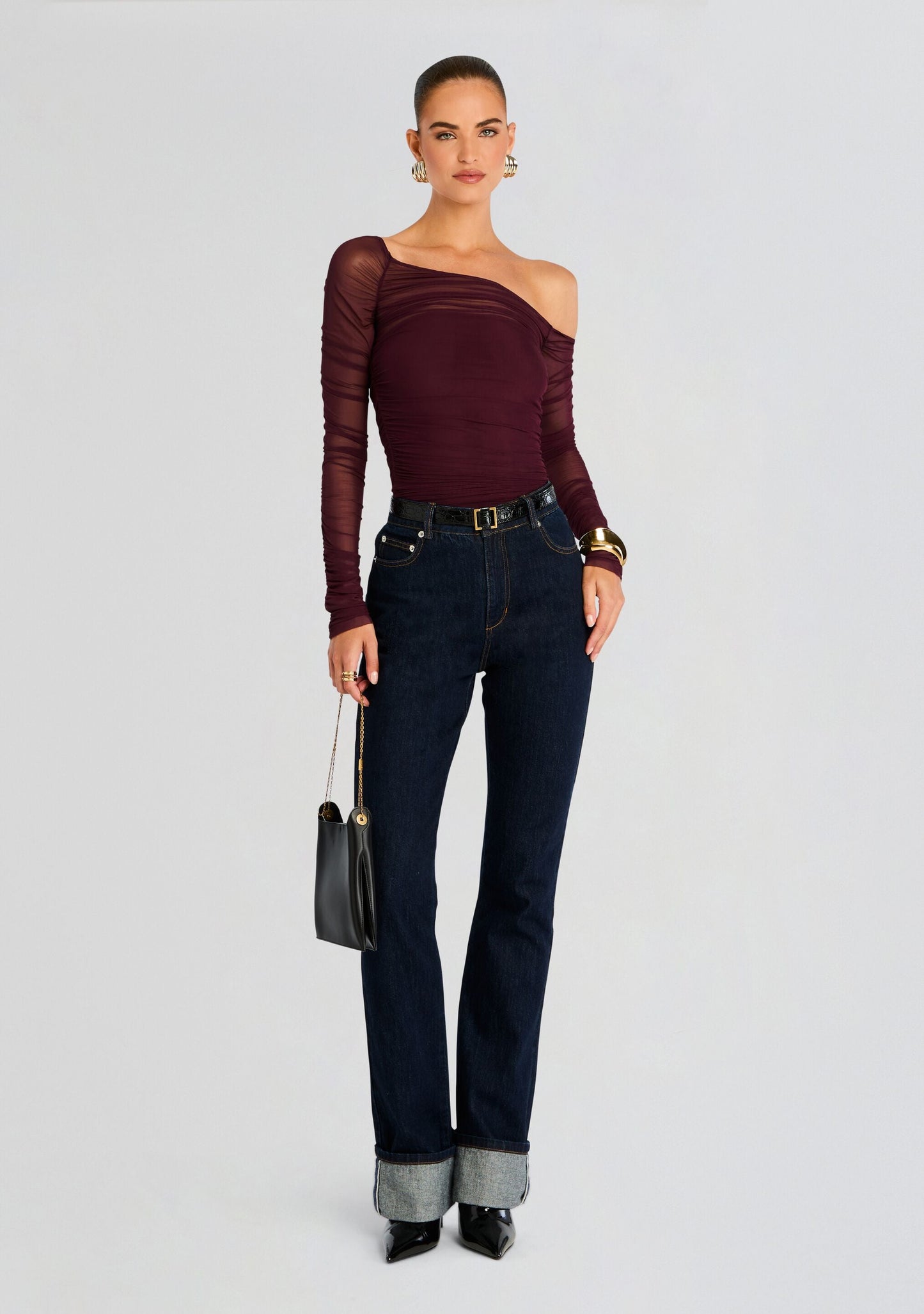 Ashton High Rise Slim Flare Jean