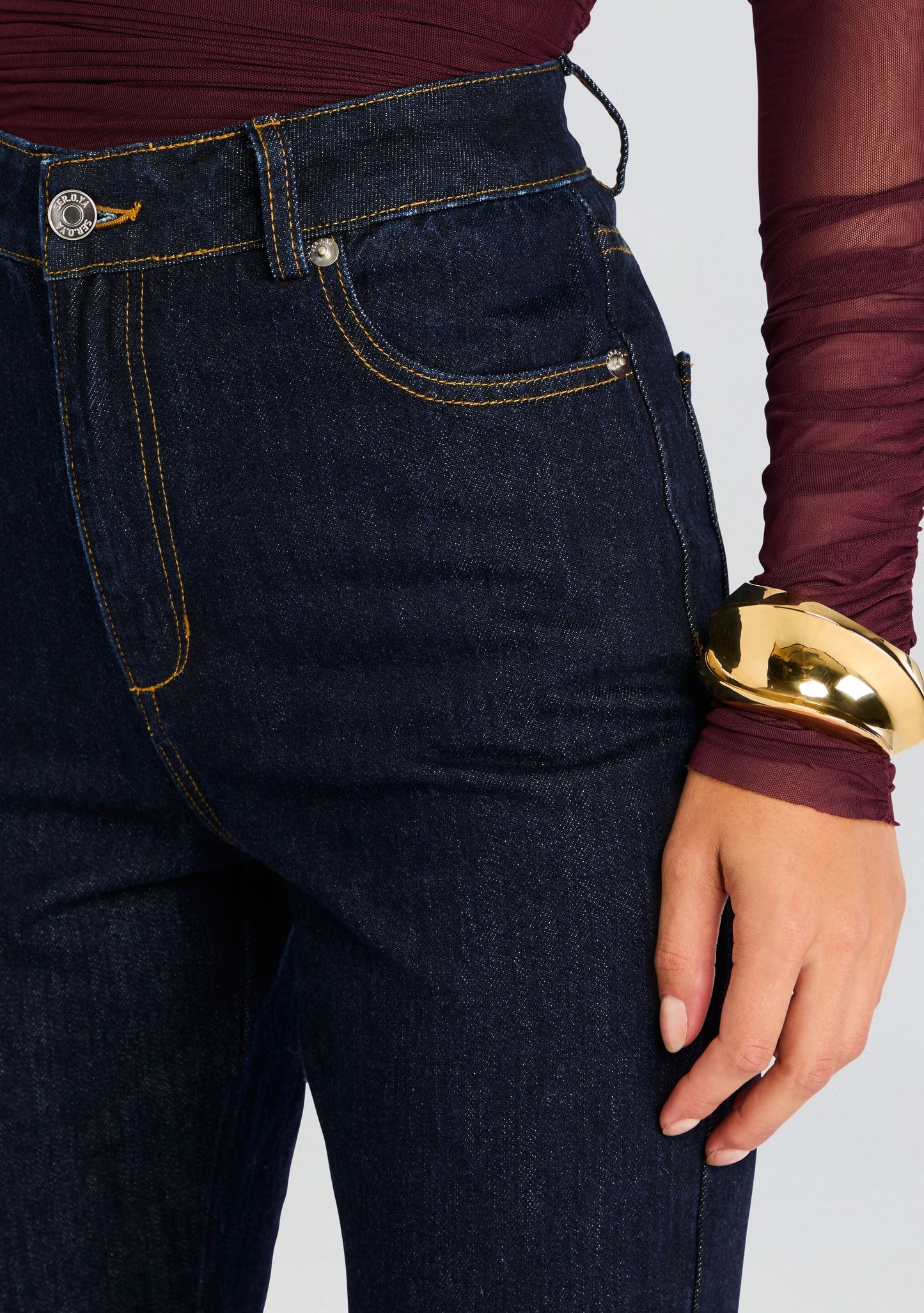 Ashton High Rise Slim Flare Jean