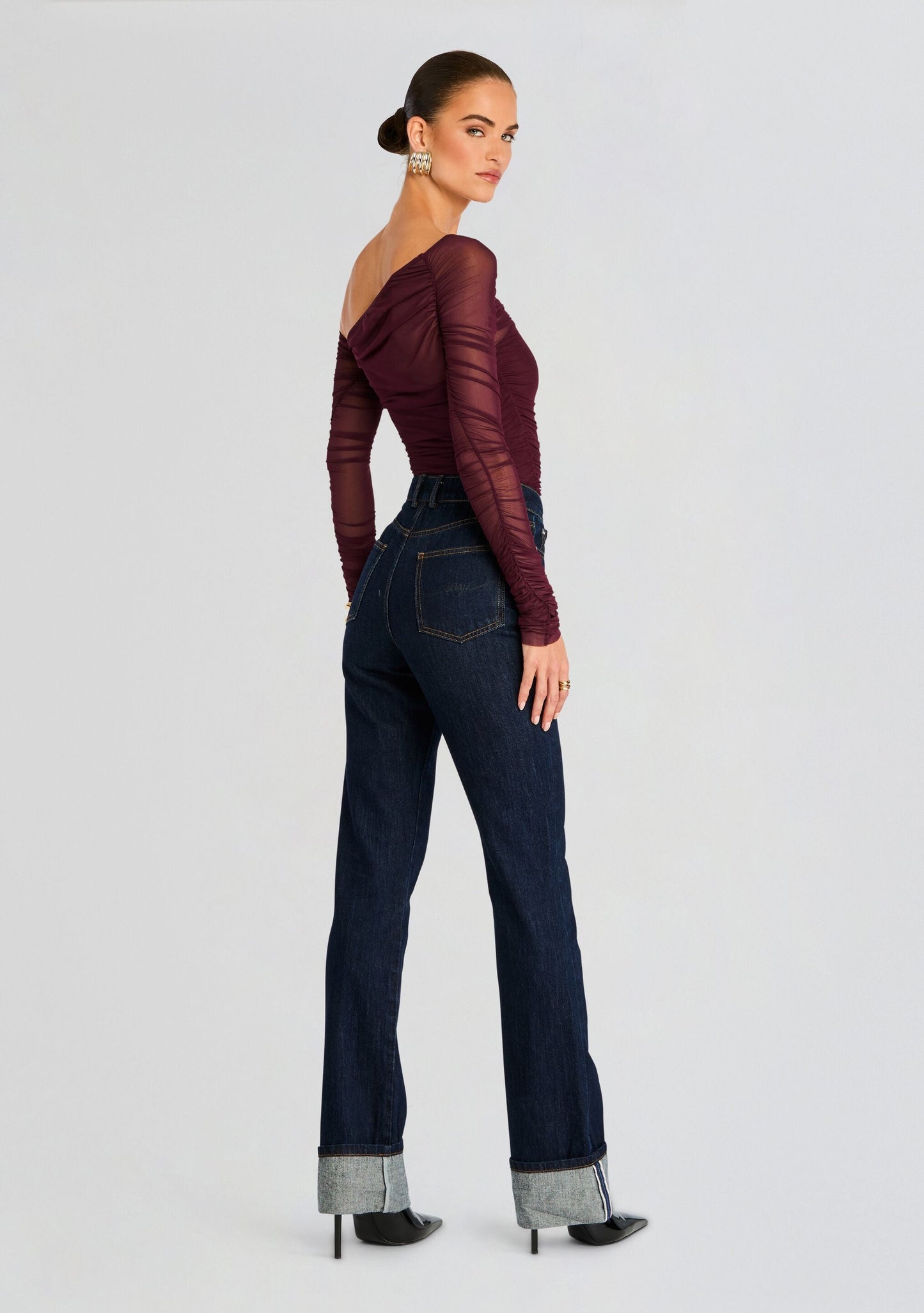 Ashton High Rise Slim Flare Jean