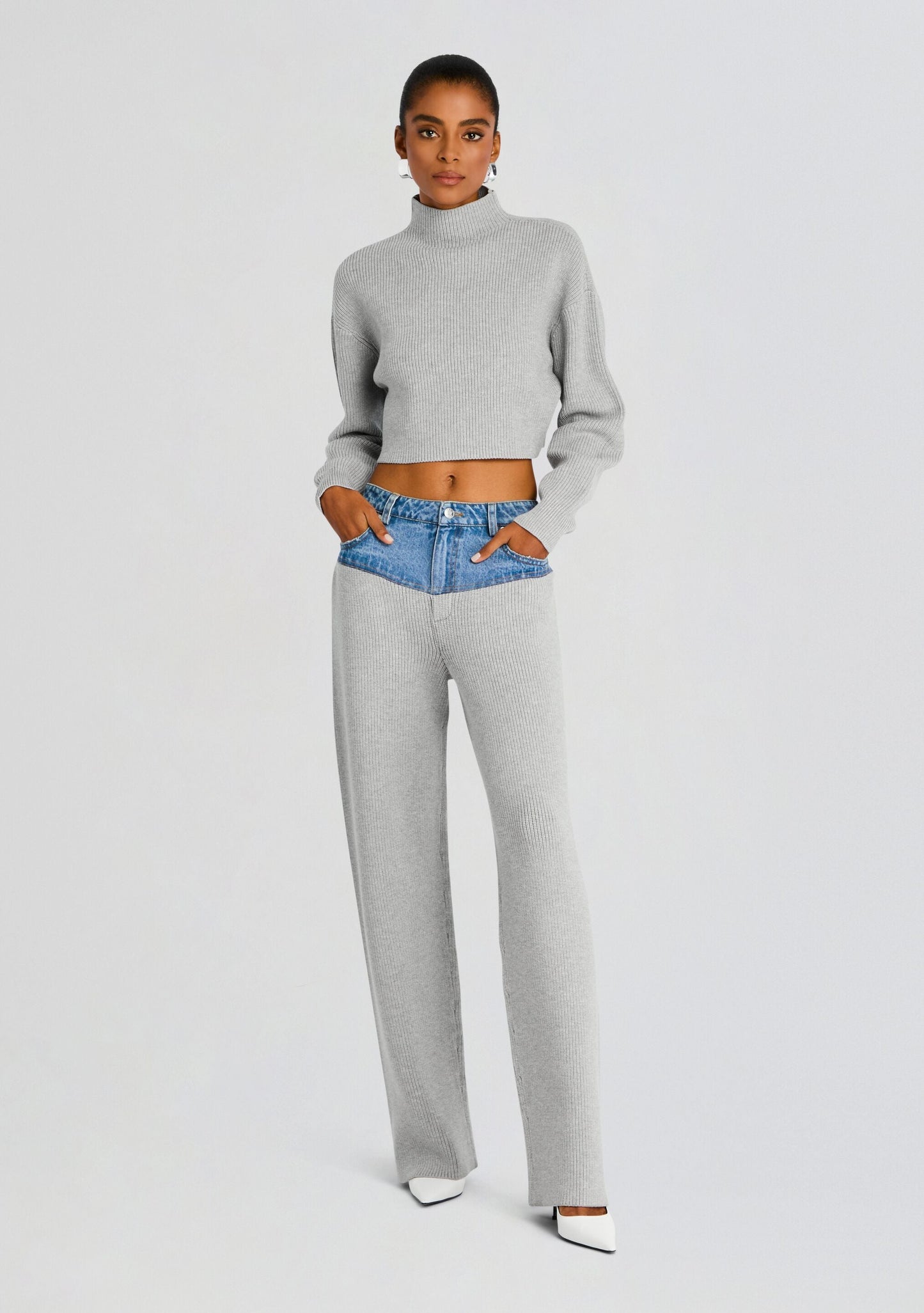Chani Knit Denim Pant