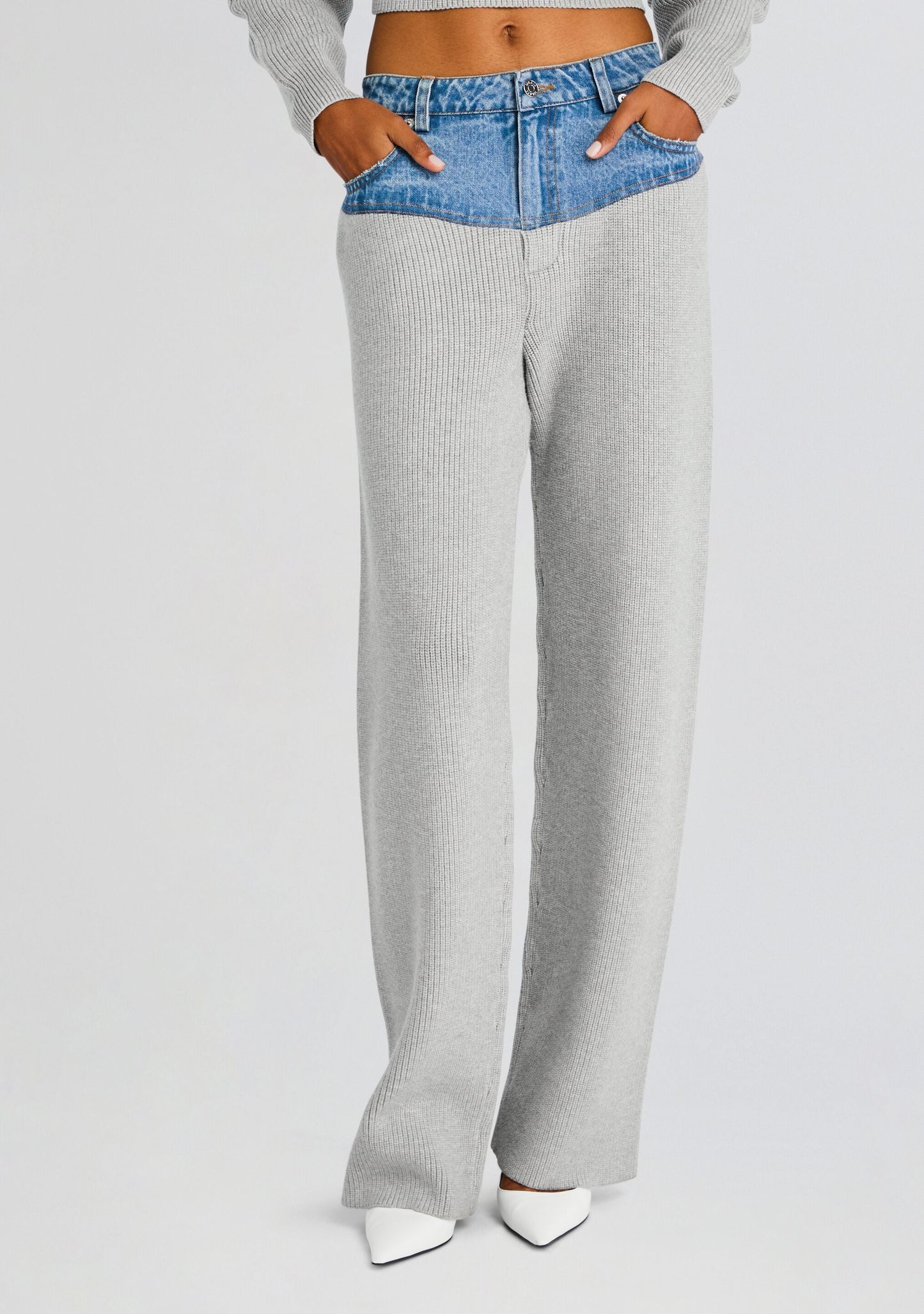 Chani Knit Denim Pant