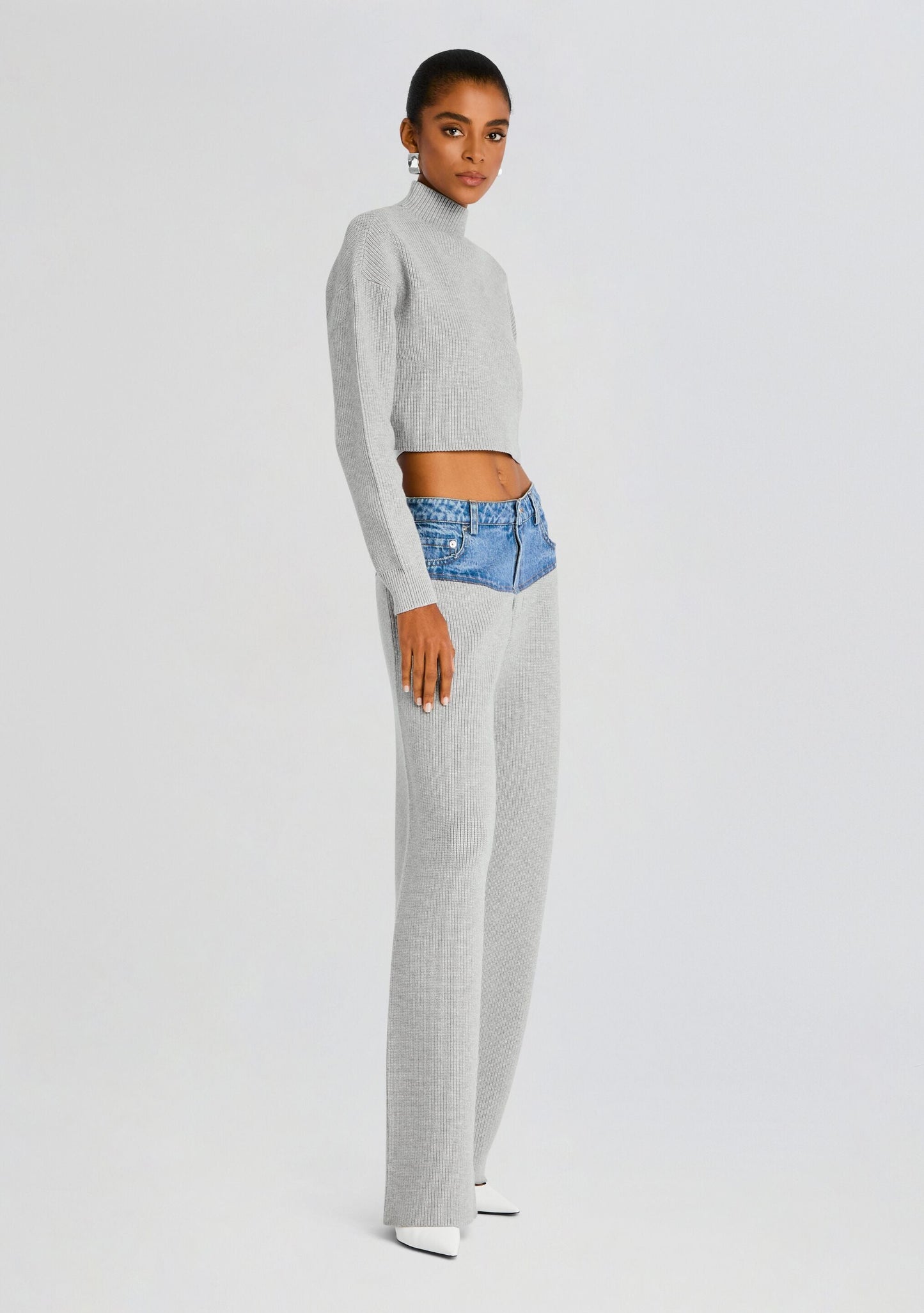 Chani Knit Denim Pant