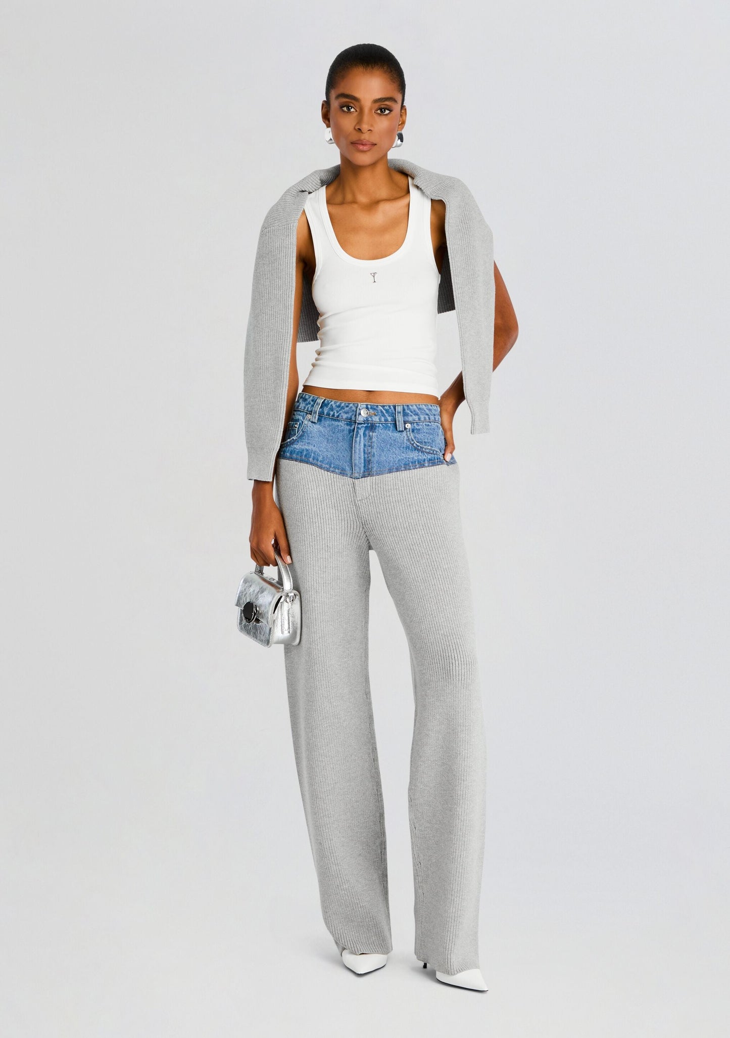 Chani Knit Denim Pant