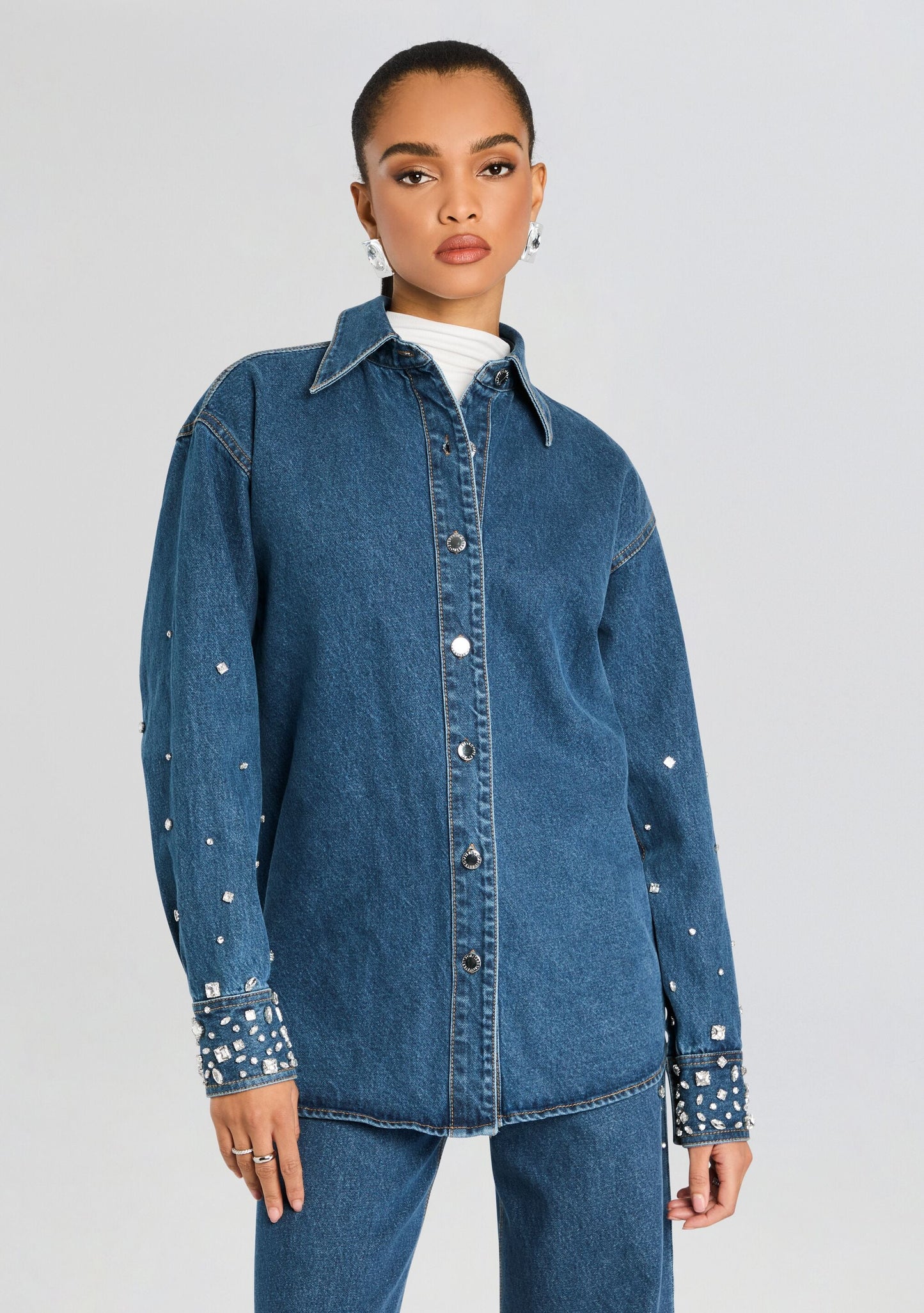 Diletta Crystal Shacket