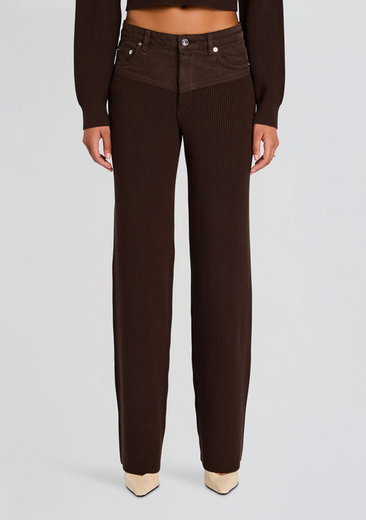 Chani Knit Denim Pant