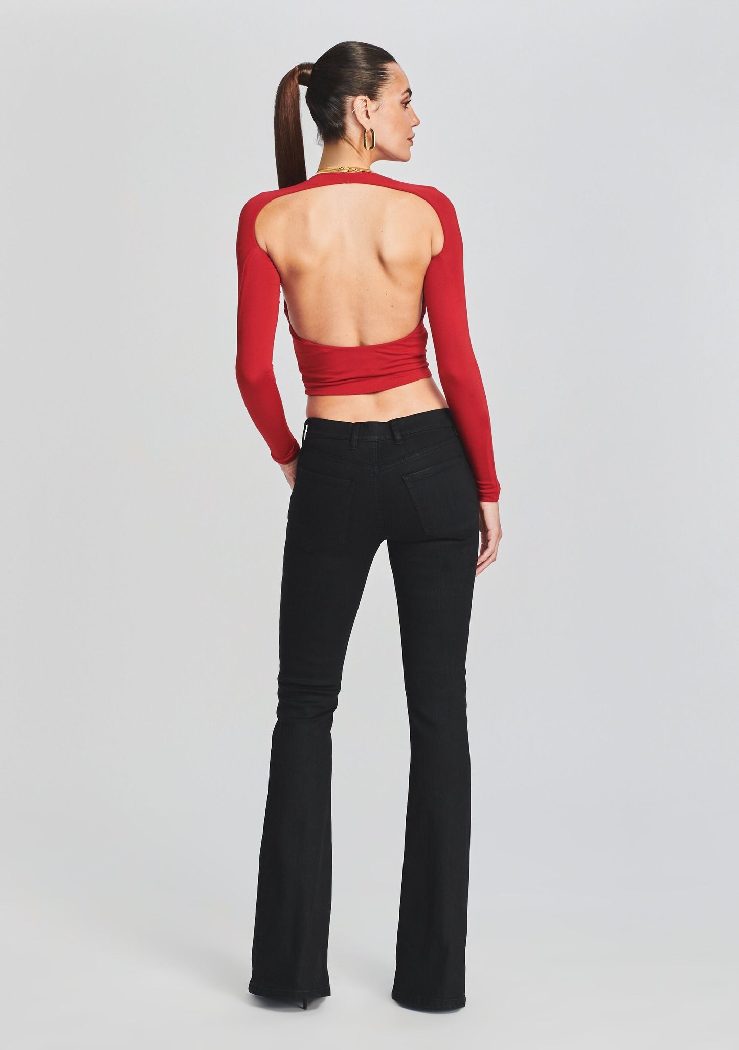 Demi Coated Denim Jean