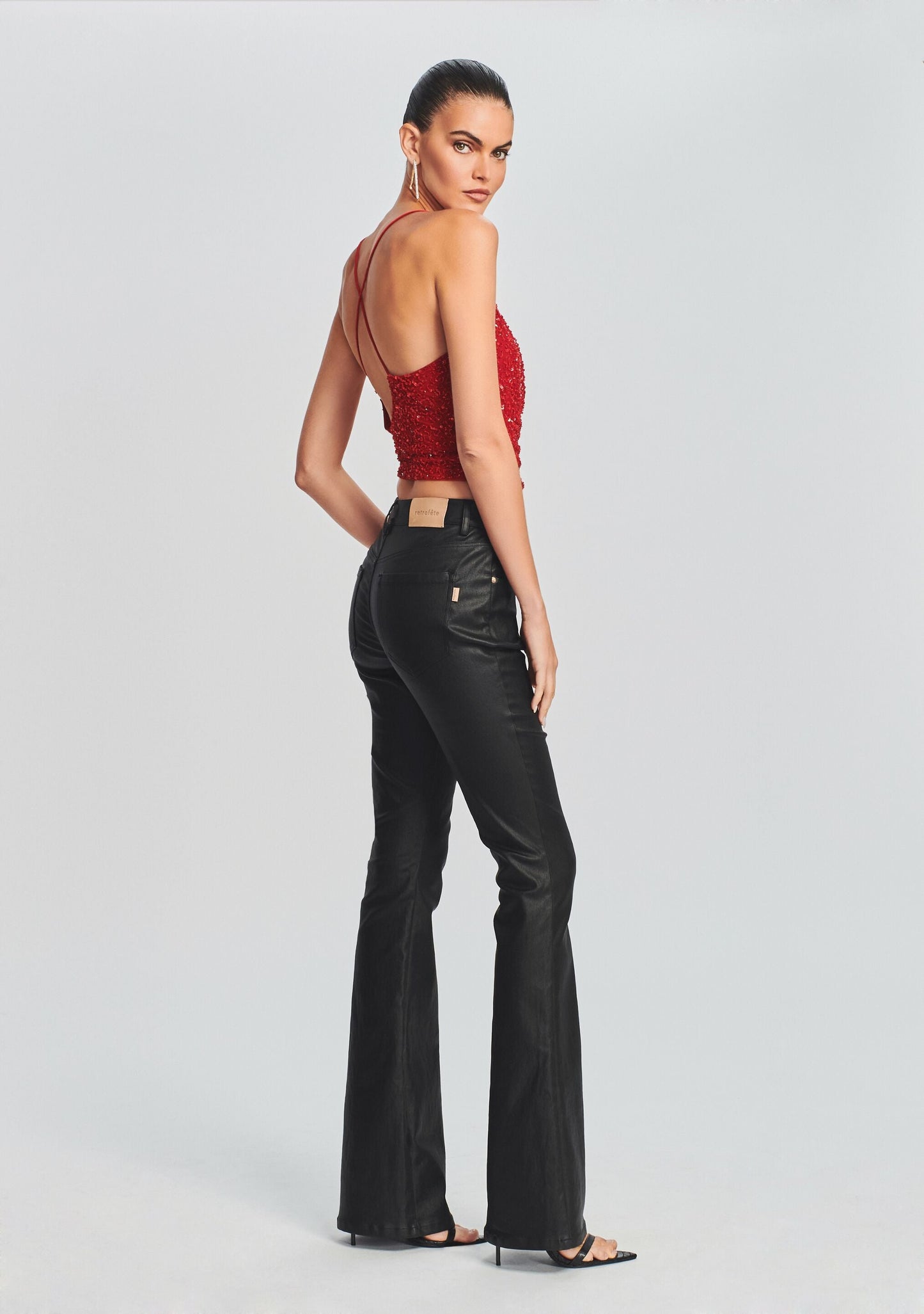 Laurel Coated Denim Pant