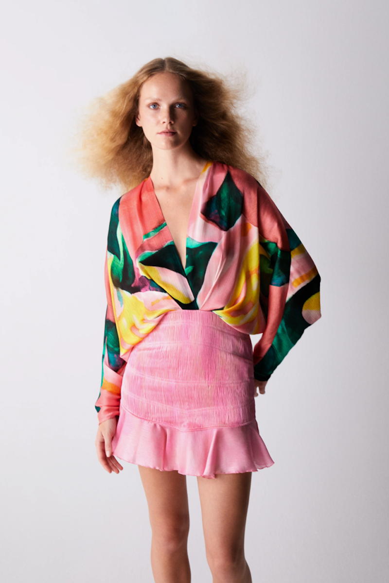 FIORELLA DRESS IN TAFFY PINK