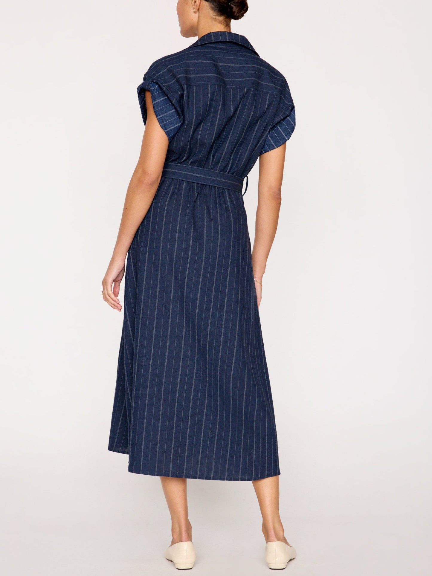 The Fia Belted Stripe Dress