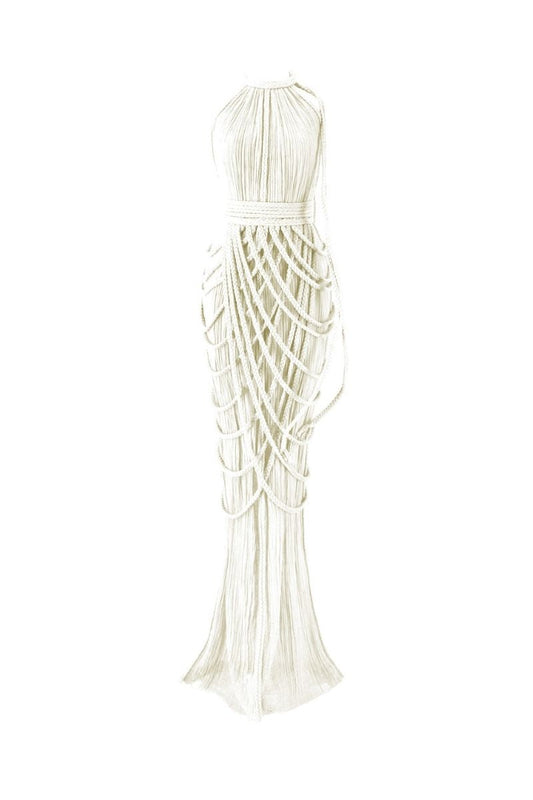 VERRA GOWN IN NUDE