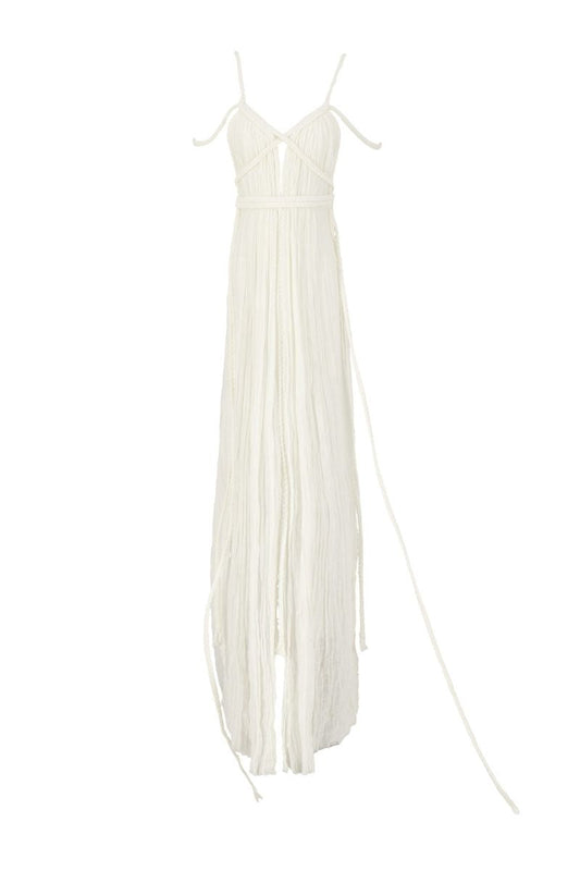 APHRODITE MAXI DRESS IN NUDE