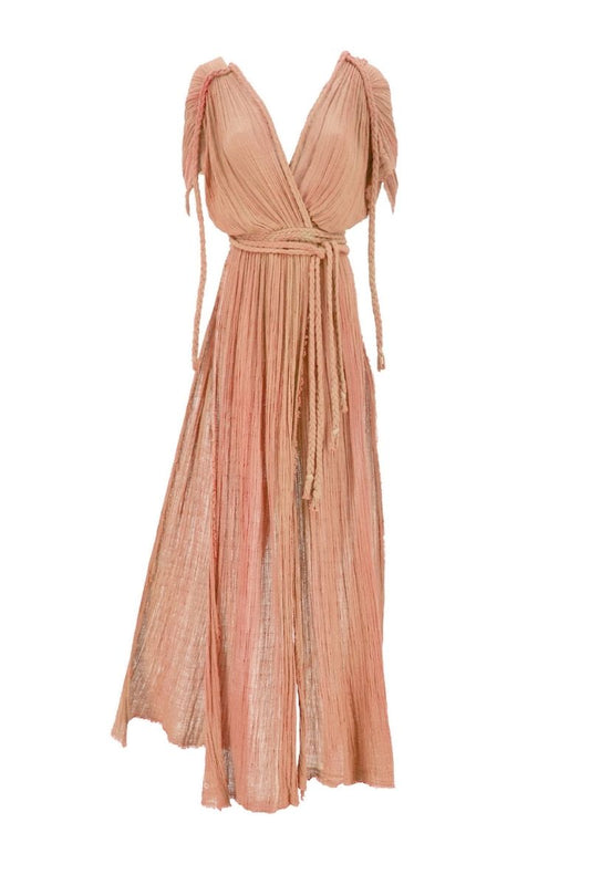 AURA DUSTER GOWN IN ROSE
