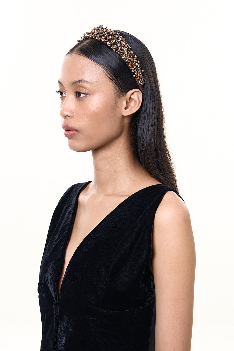 IVORA GOLD TWIN HEADBAND