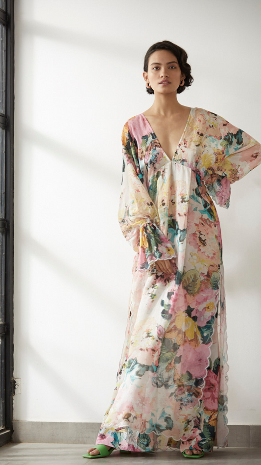 Teien Kaftan Dress - Pastel