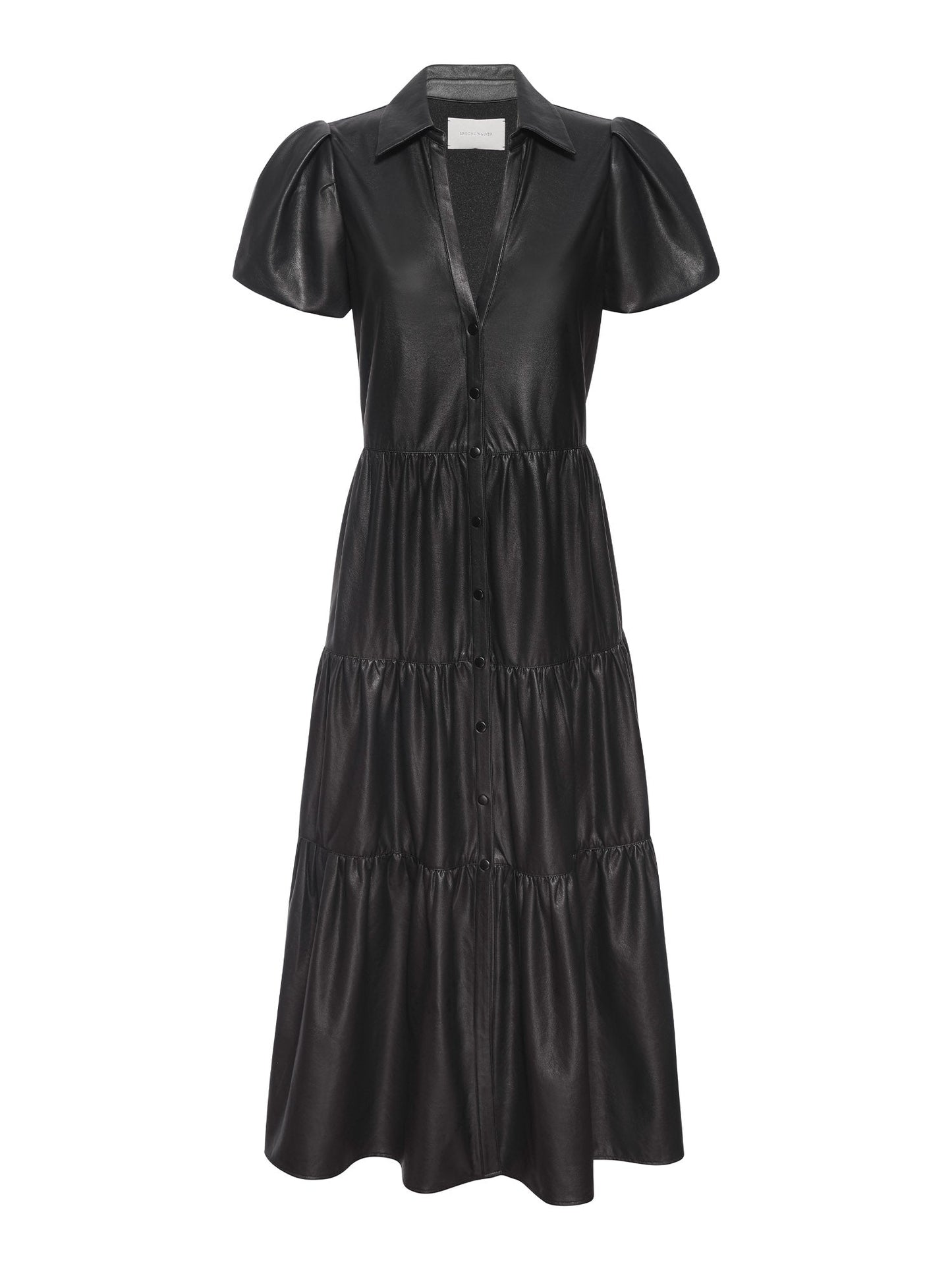 The Havana Vegan Leather Dress