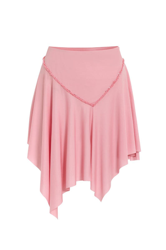 THE FOOL SKIRT IN BABY PINK