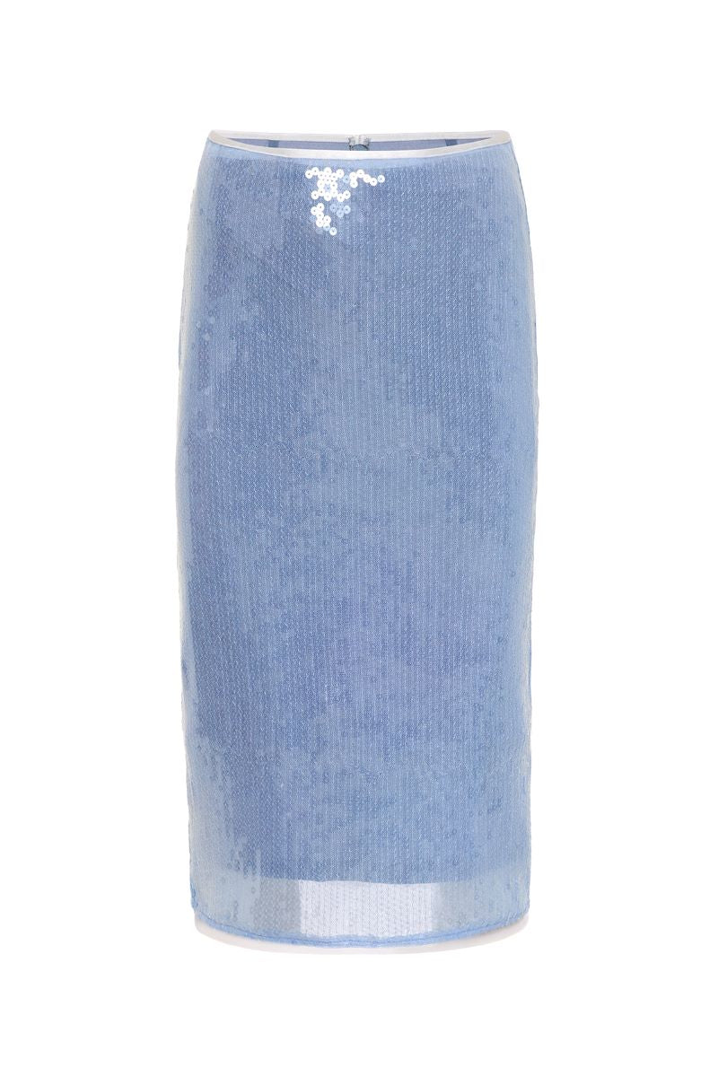 THE WATER SKIRT IN BLUE