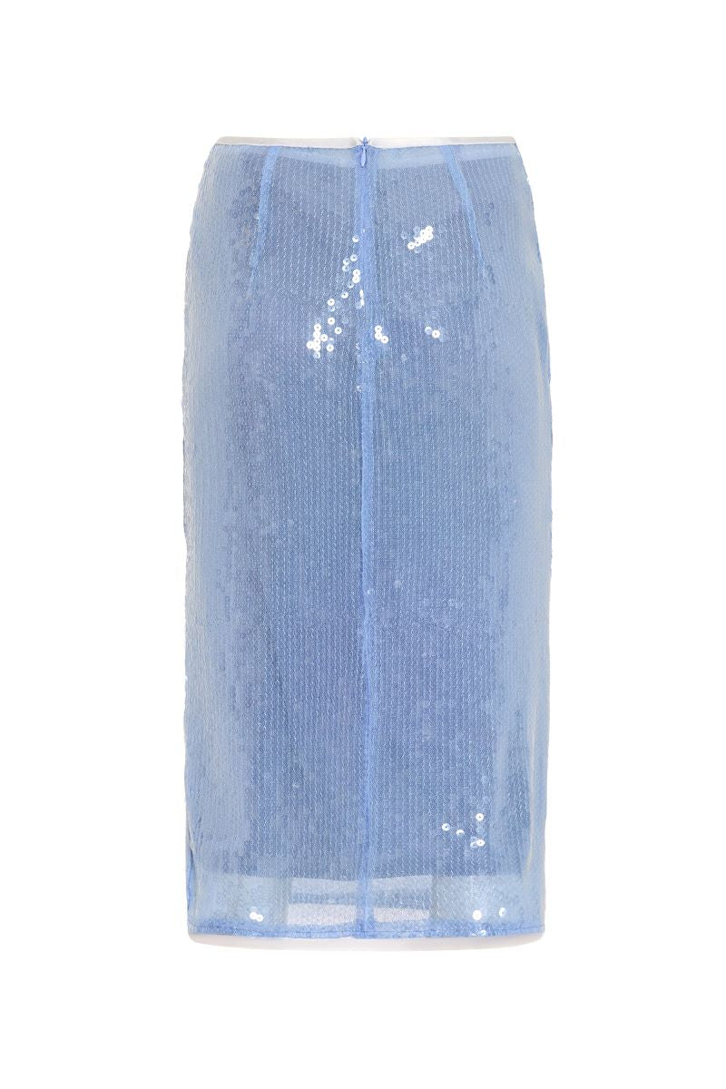 THE WATER SKIRT IN BLUE
