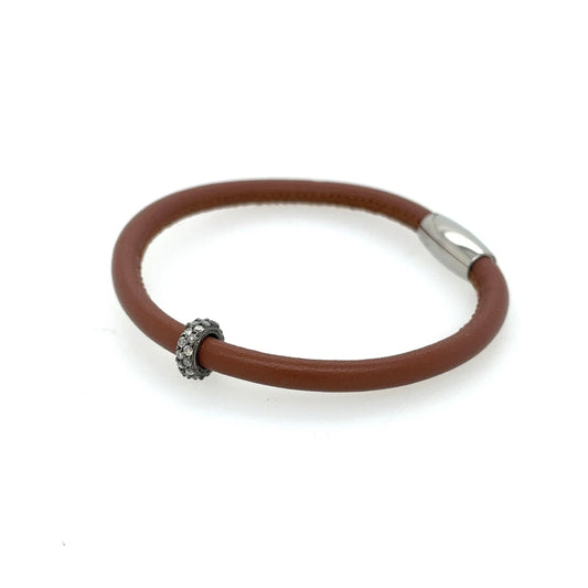 Ellen Hoffman Light Brown Leather
