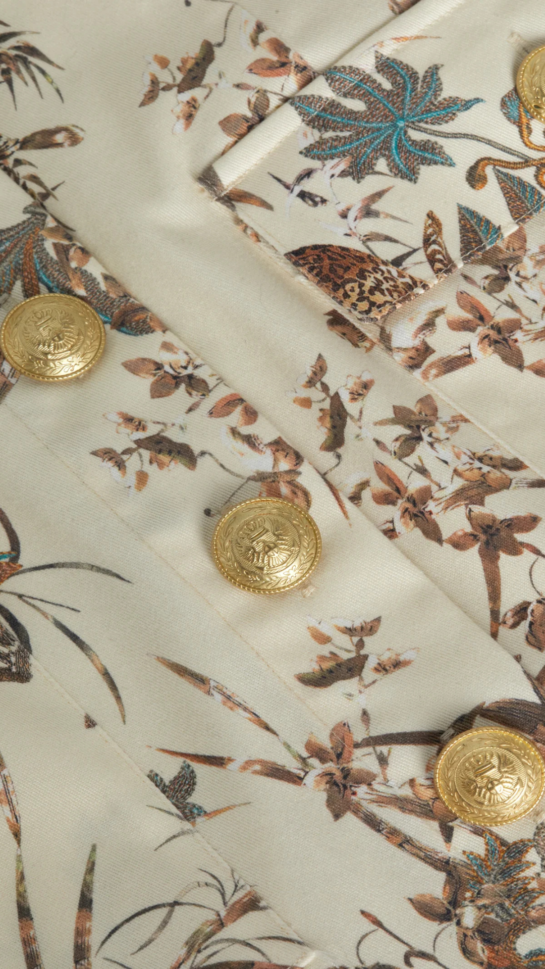 Idy Button-Front Dress