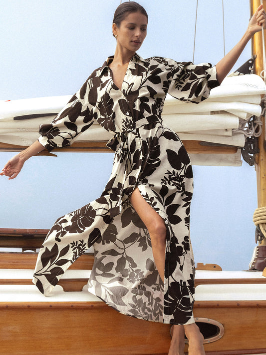 The Kate Printed Maxi Dress