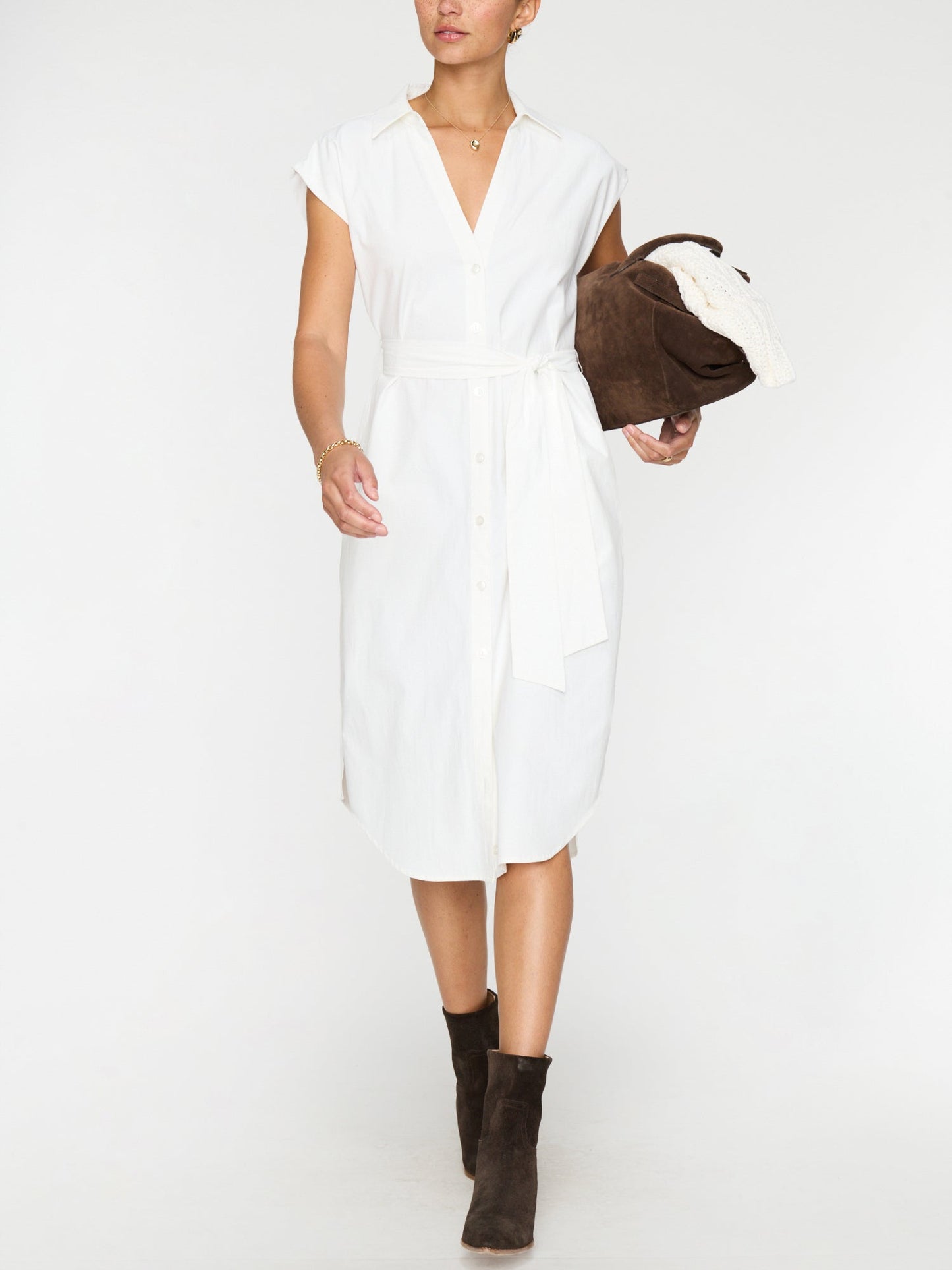 The Kylie Sleeveless Midi Dress