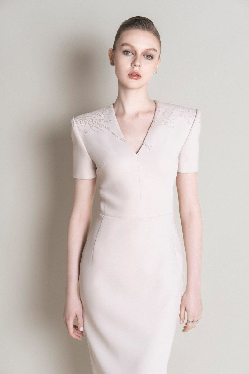 RENNES DRESS IN CREAM