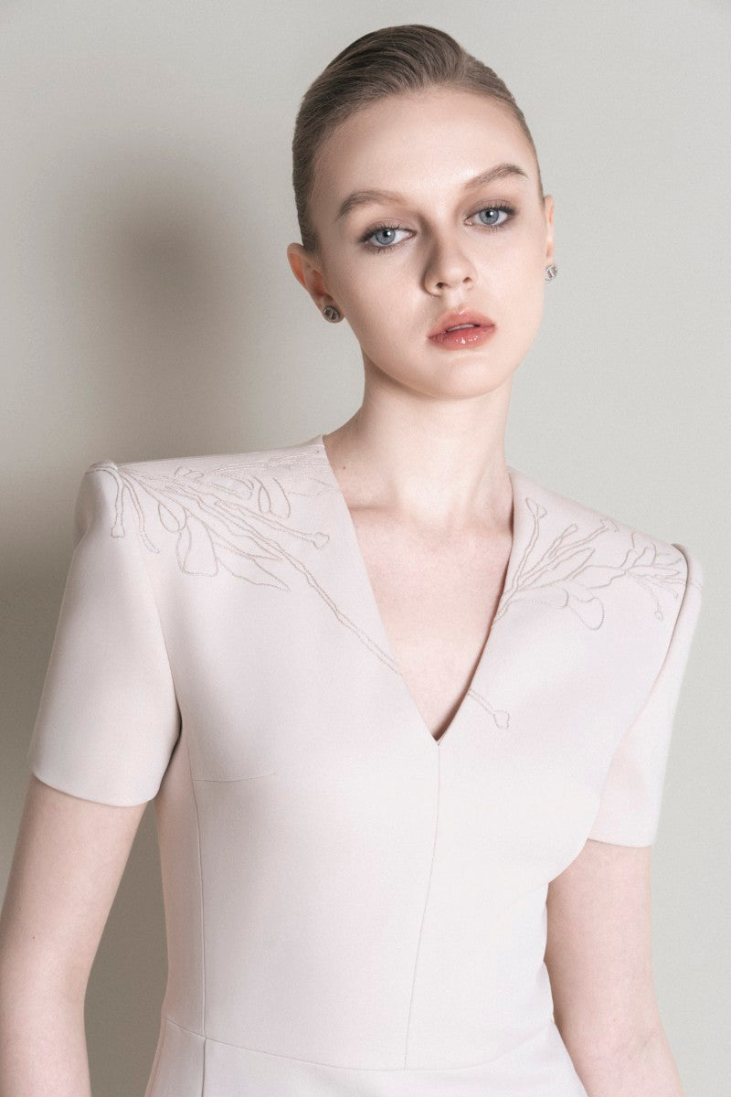 RENNES DRESS IN CREAM