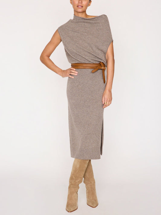 The Lori Sleeveless Cashmere Dress