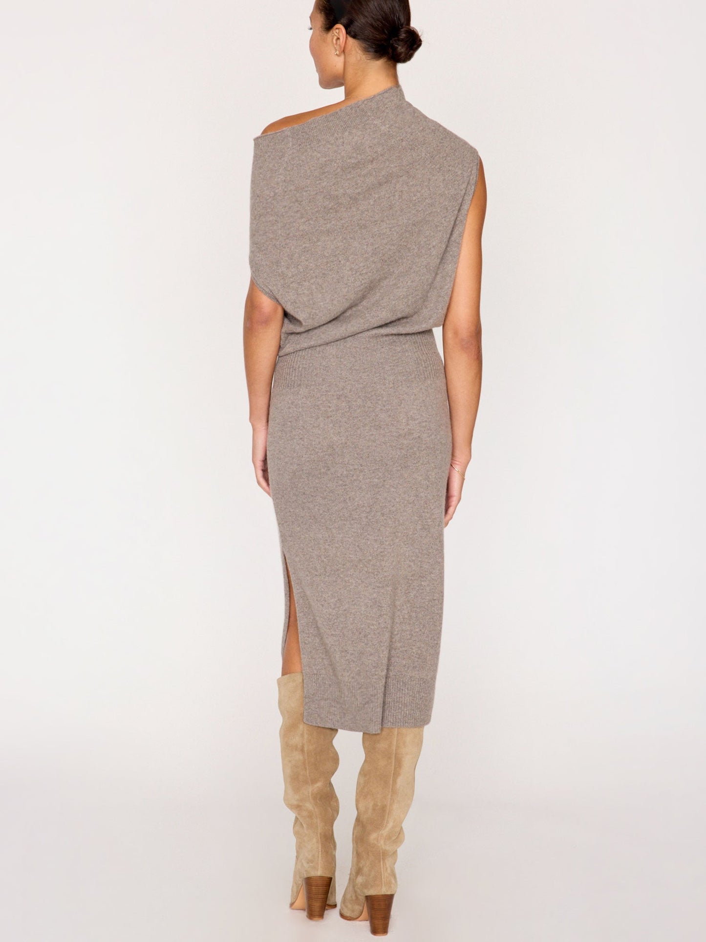 The Lori Sleeveless Cashmere Dress