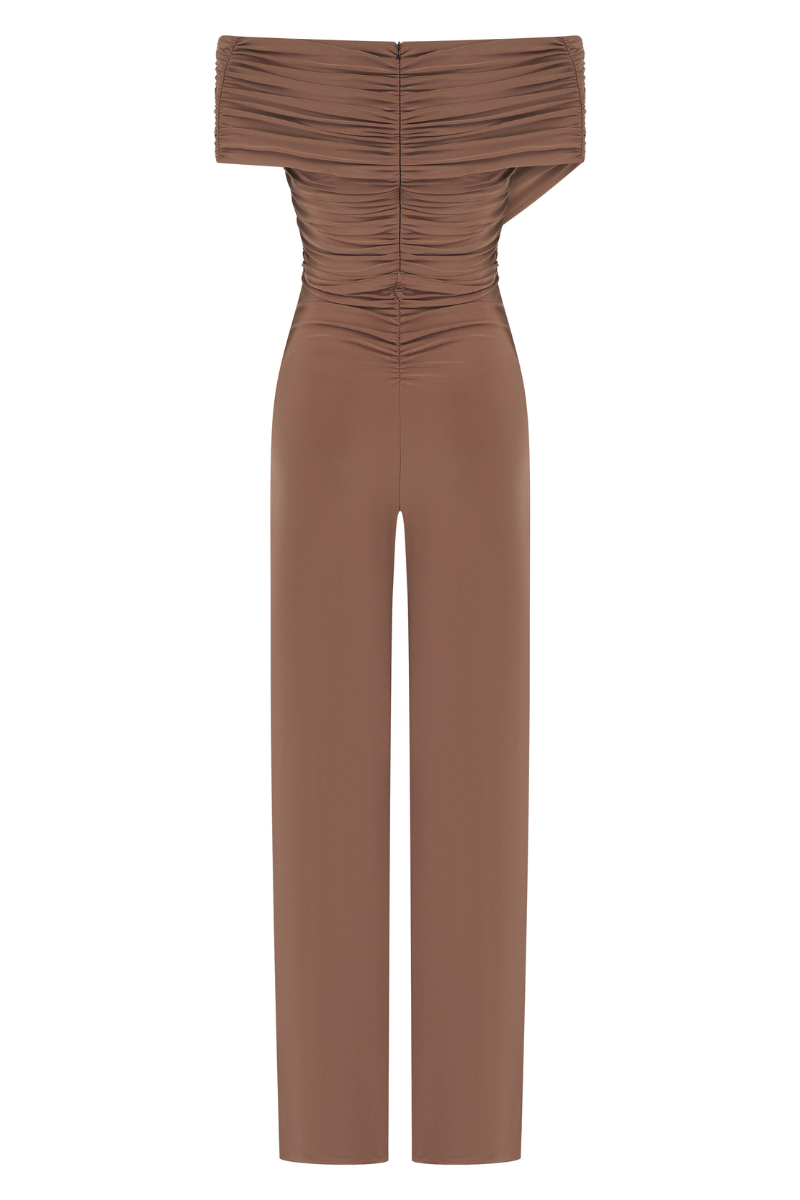 MUSCARI JUMPSUIT IN BROWN