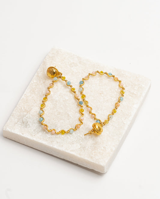 Gas Bijoux Nympheas earrings