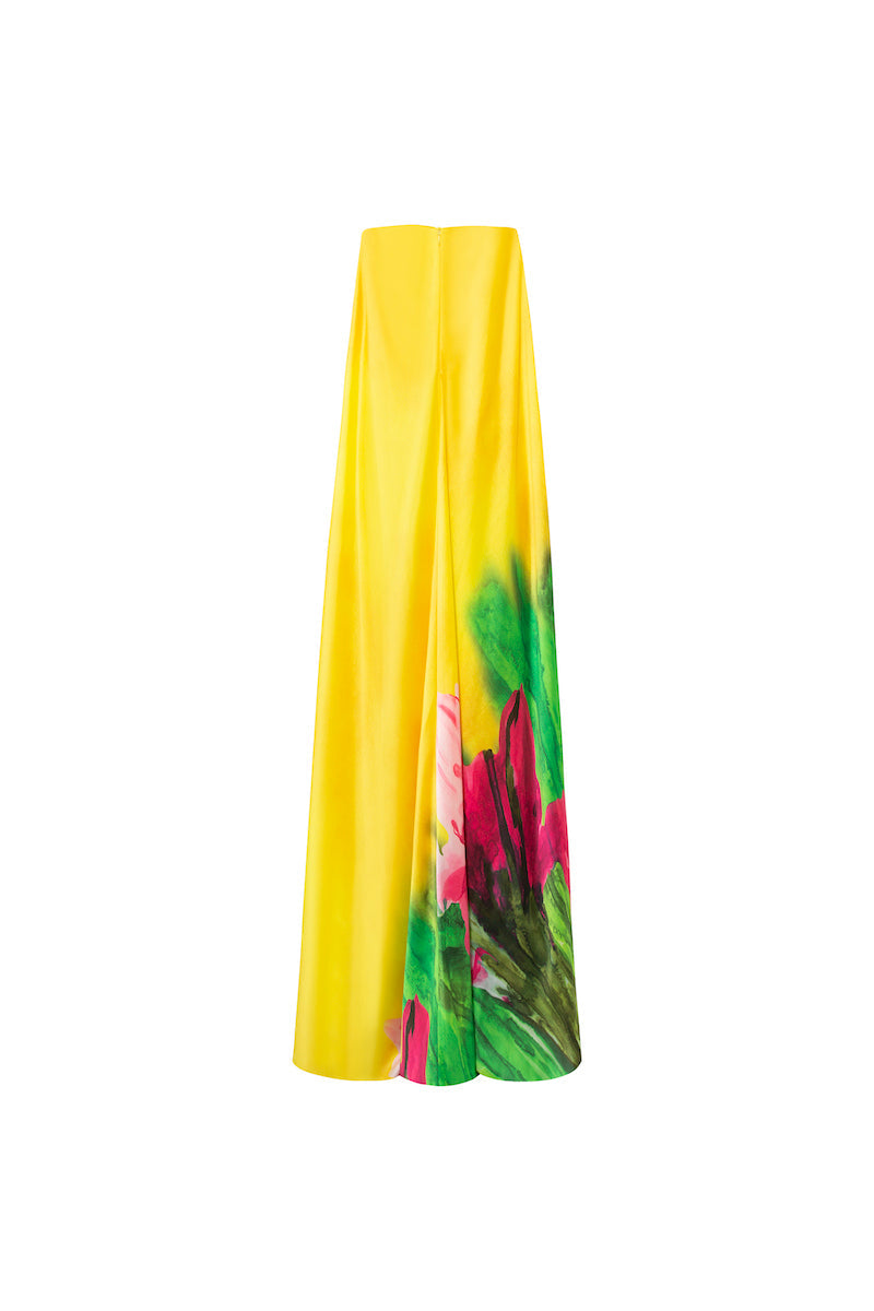 PEONY DRESS IN BOLD BLOSSOM PRINT
