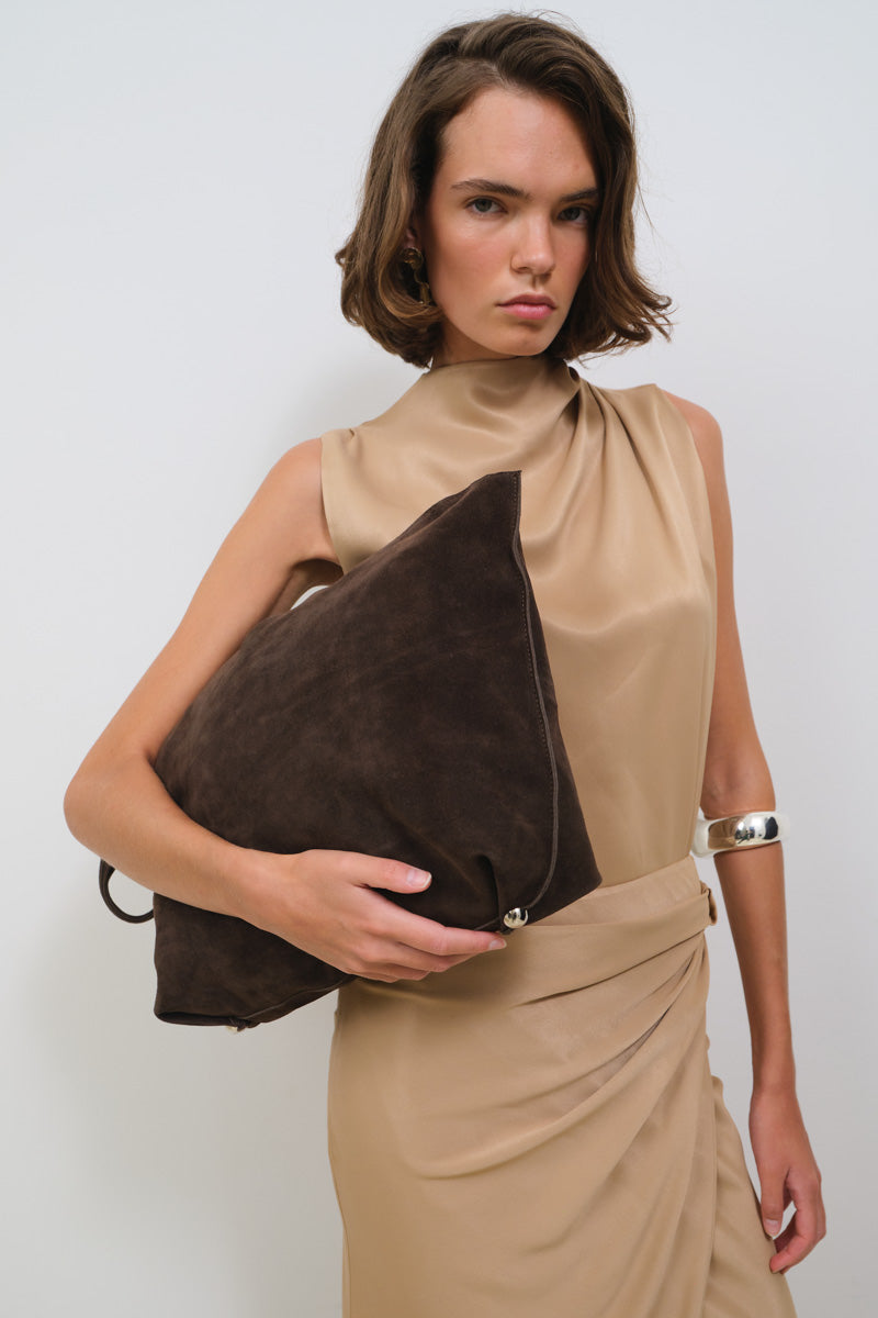 WRAPPED MIDI SKIRT