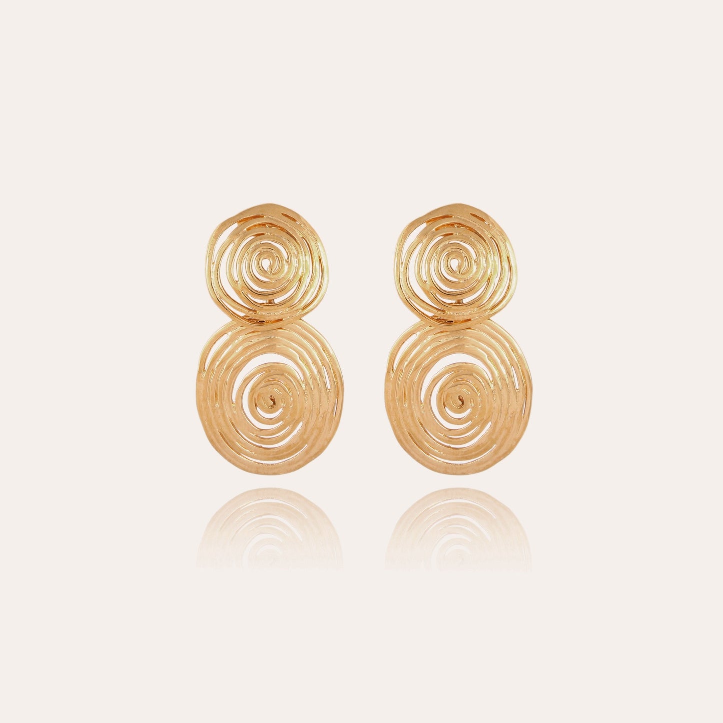 Gas Bijoux Wave Earrings Gold