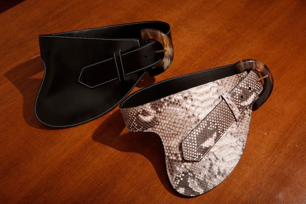 LA JEFA LEATHER BELT