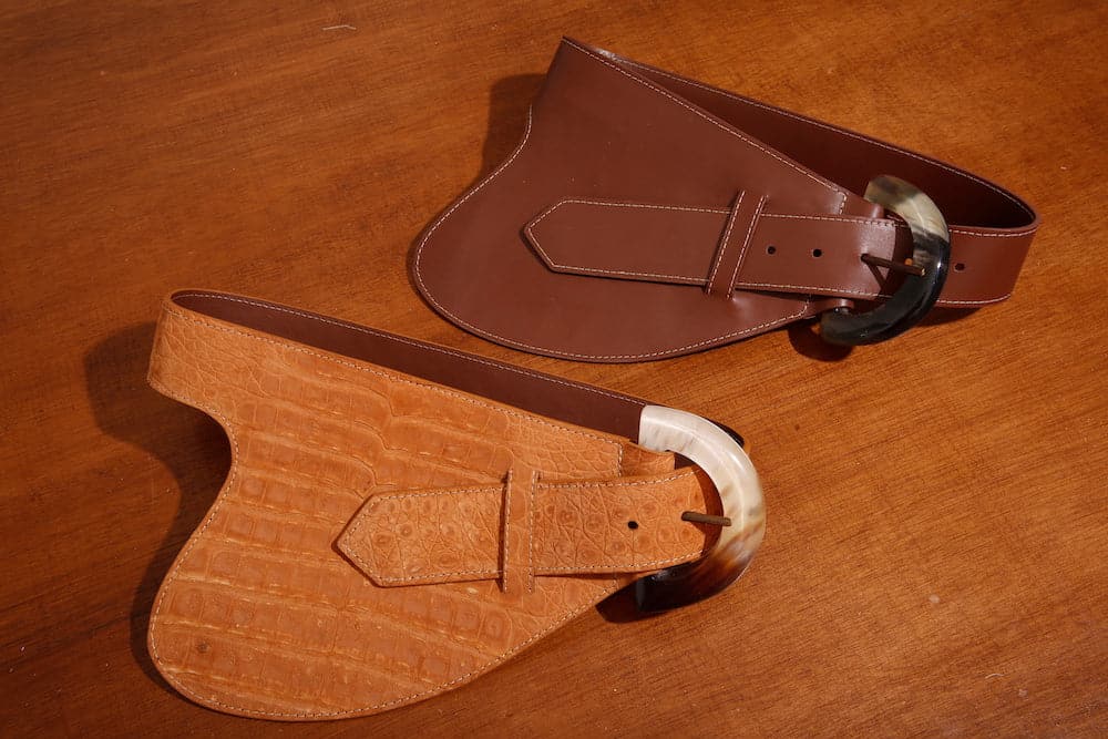 LA JEFA LEATHER BELT